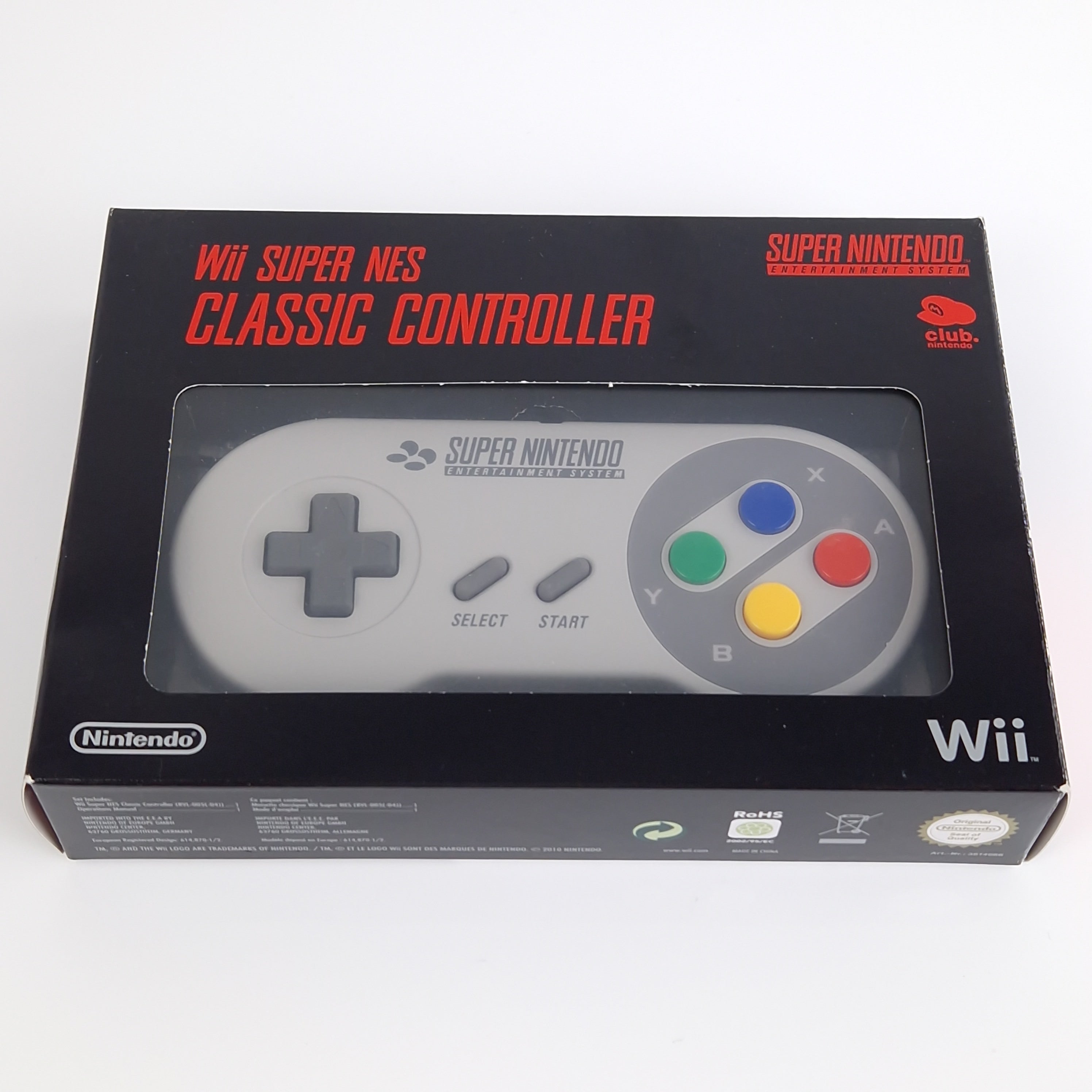 Nintendo Wii Zubehör – Super NES Classic Controller OVP