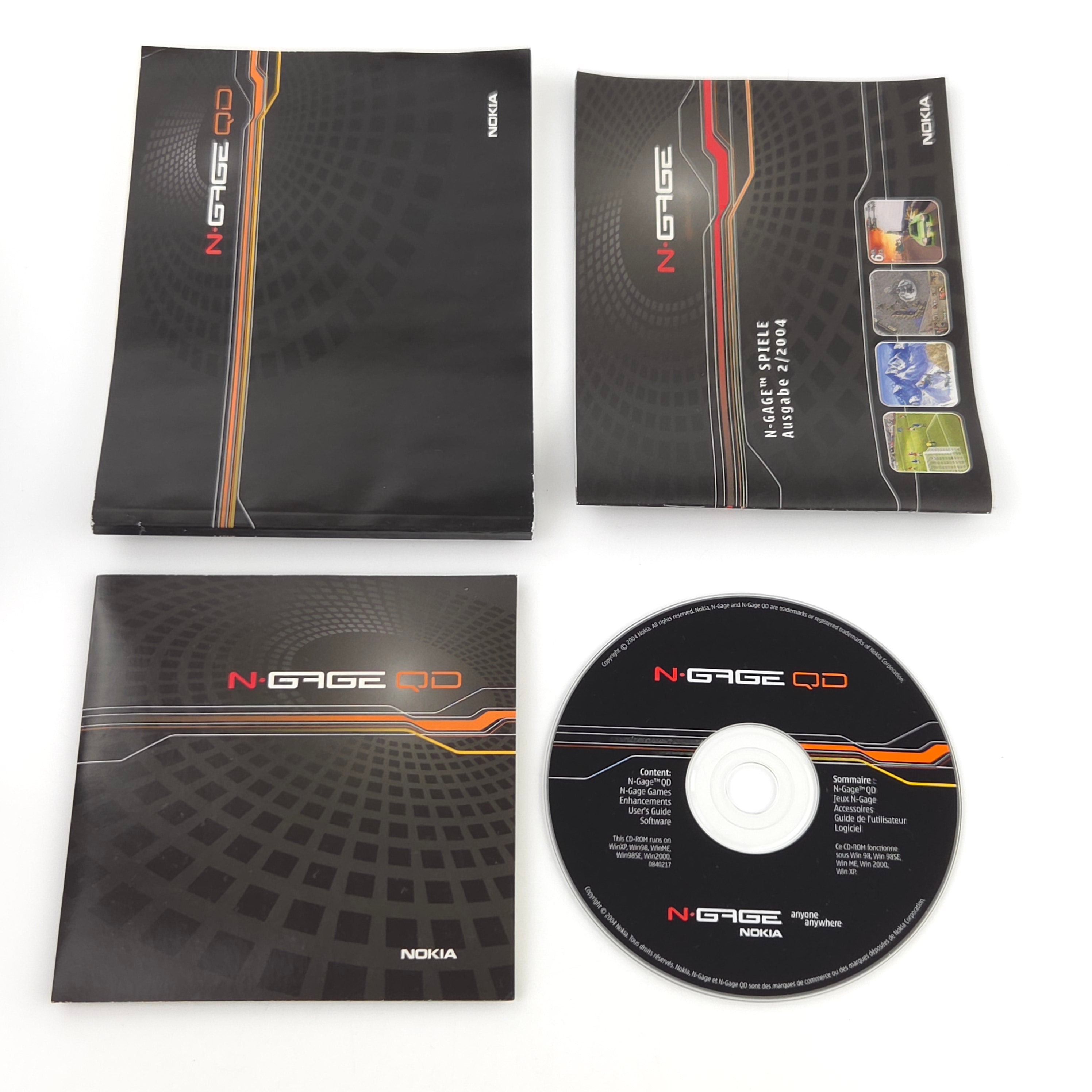 Nokia N-Gage QD Konsole Silver Edition OVP Defekt