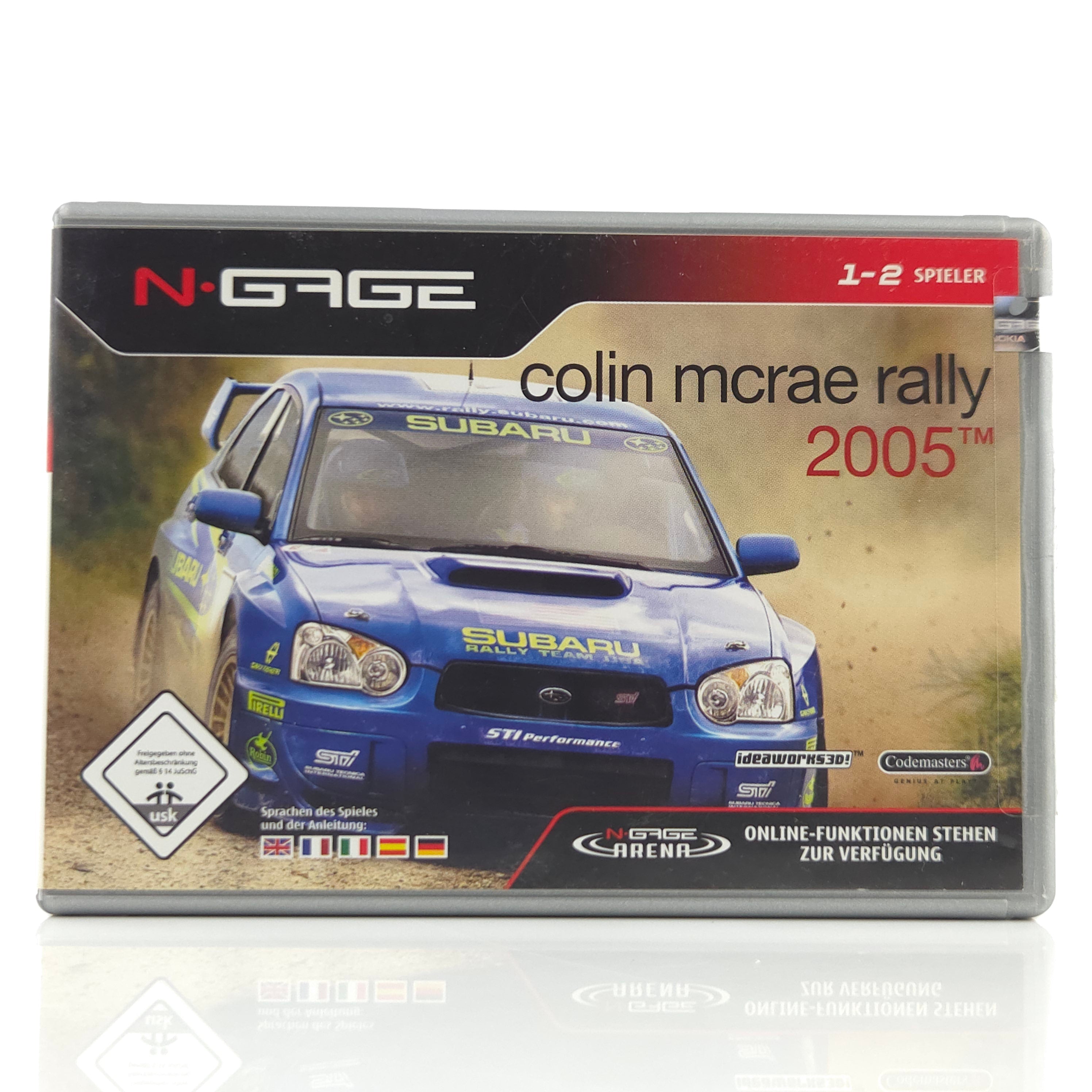 Nokia N-Gage Spiel Colin McRae Rally 2005 OVP PAL