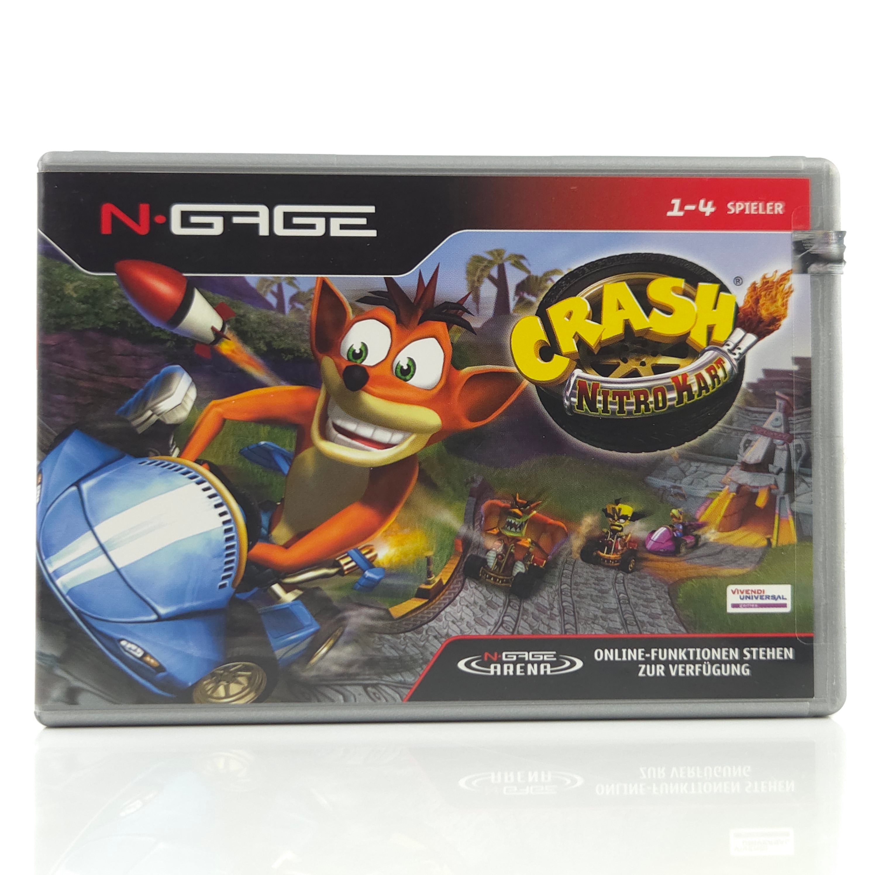 Nokia N-Gage Spiel Crash Nitro Kart OVP PAL