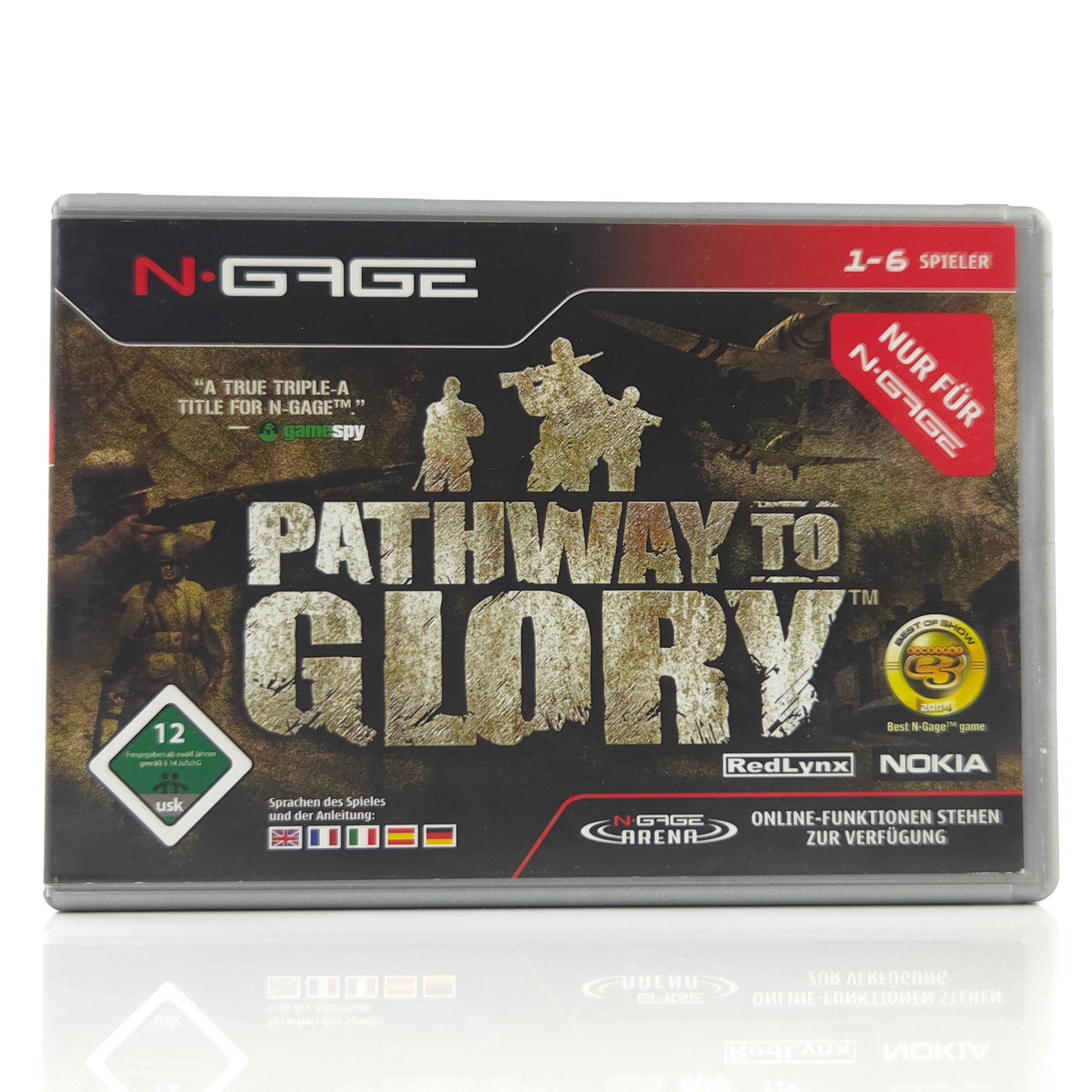 Nokia N-Gage Spiel Pathway to Glory OVP DE