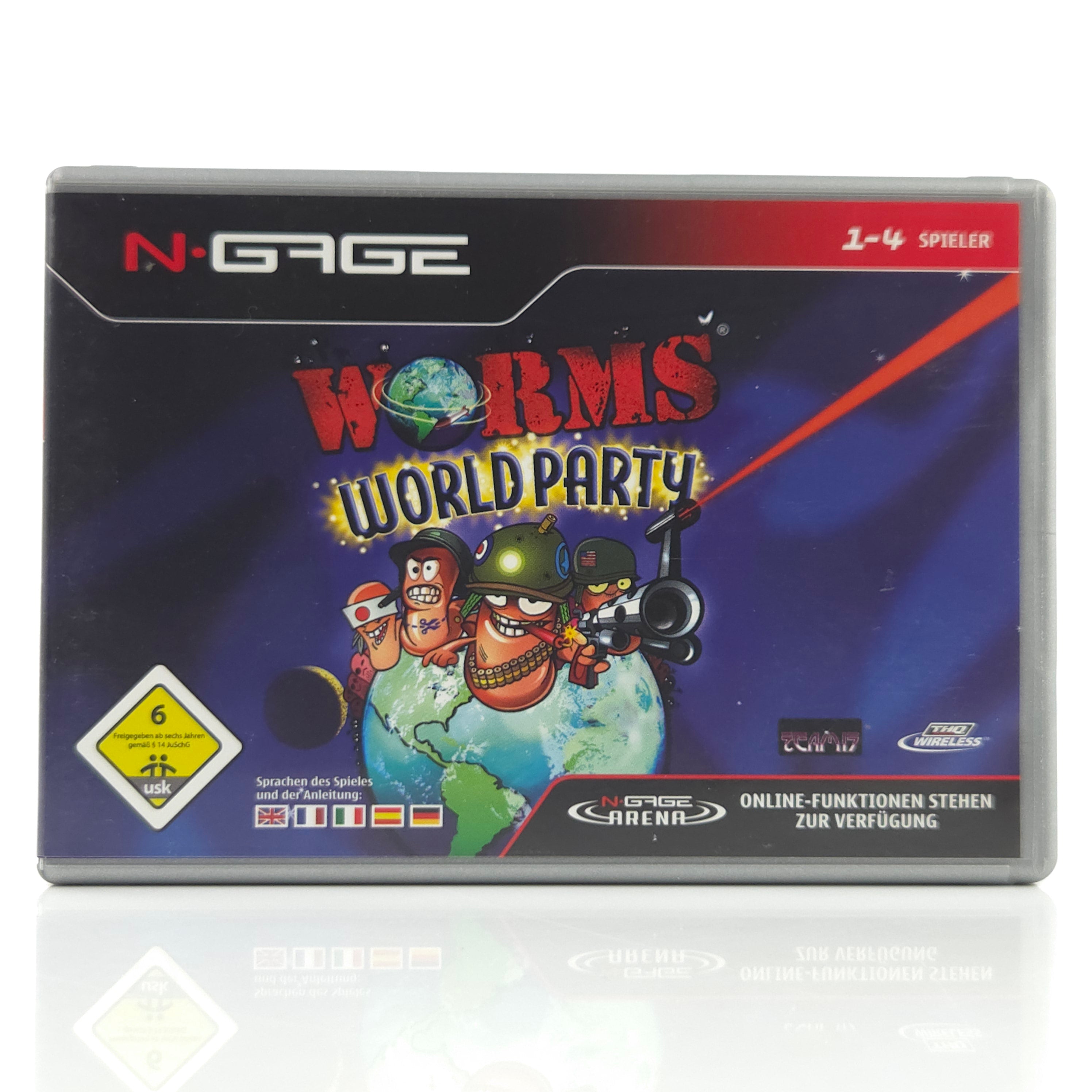 Nokia N-Gage Spiel Worms World Party OVP PAL