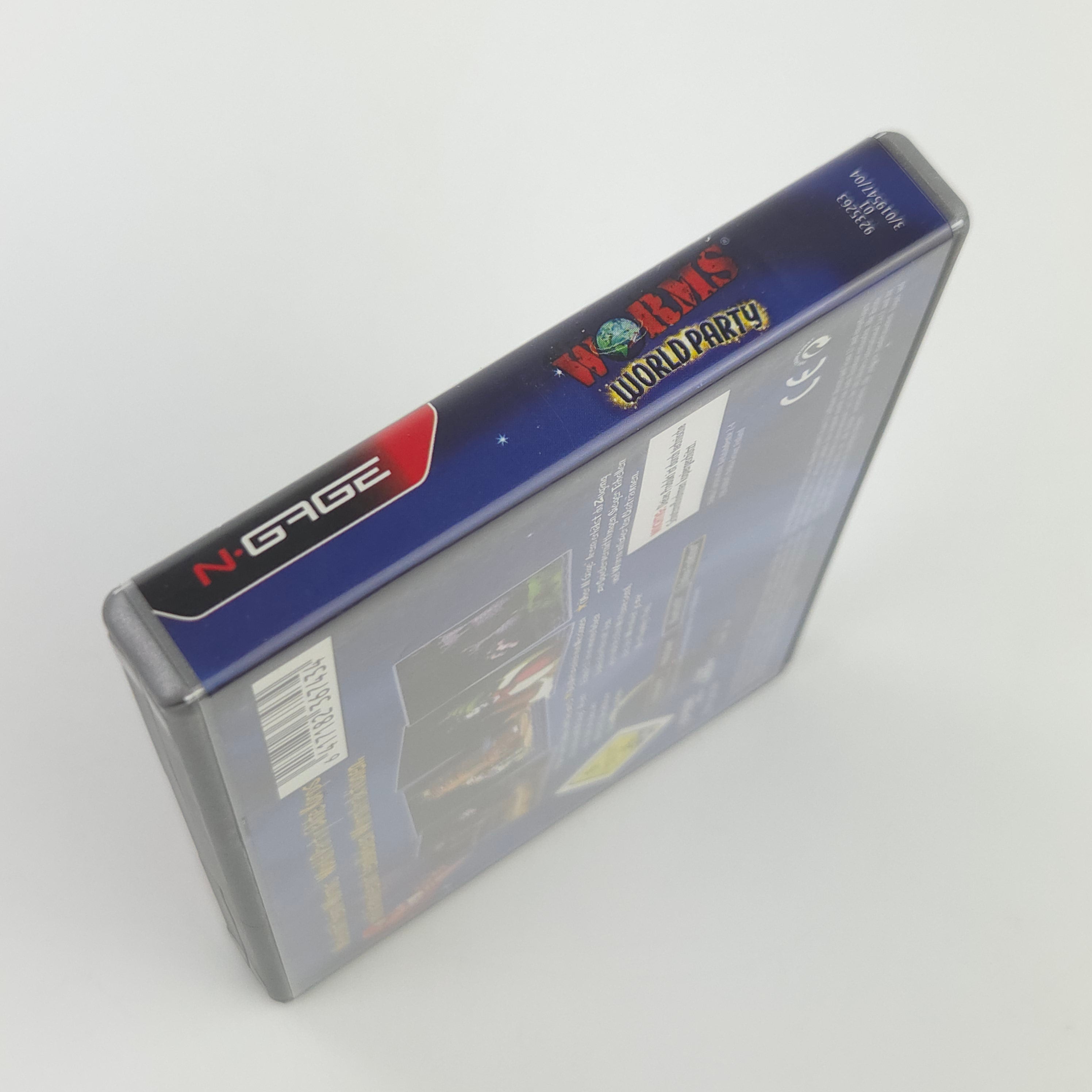 Nokia N-Gage Spiel Worms World Party OVP PAL