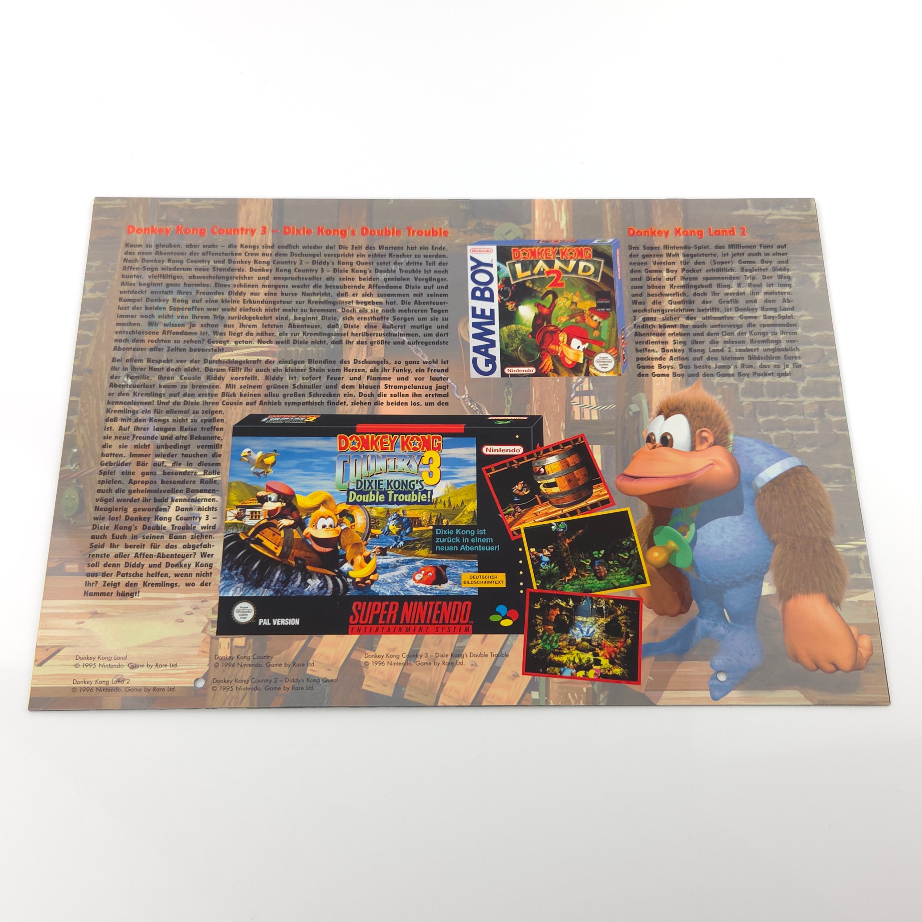 Official Nintendo Kalender 1997 – Super Nintendo Promo