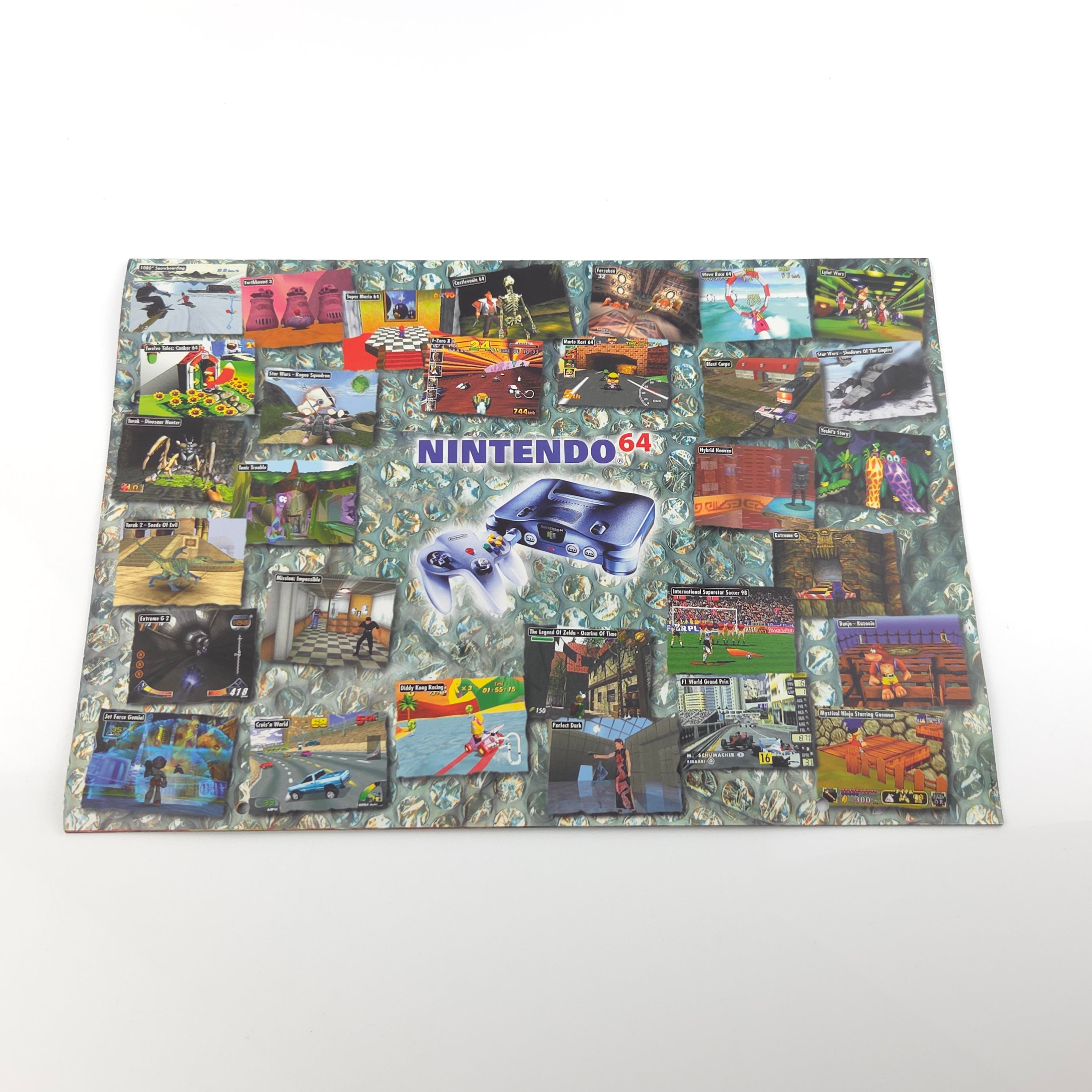 Nintendo Kalender – Official Nintendo Calendar 1999 N64