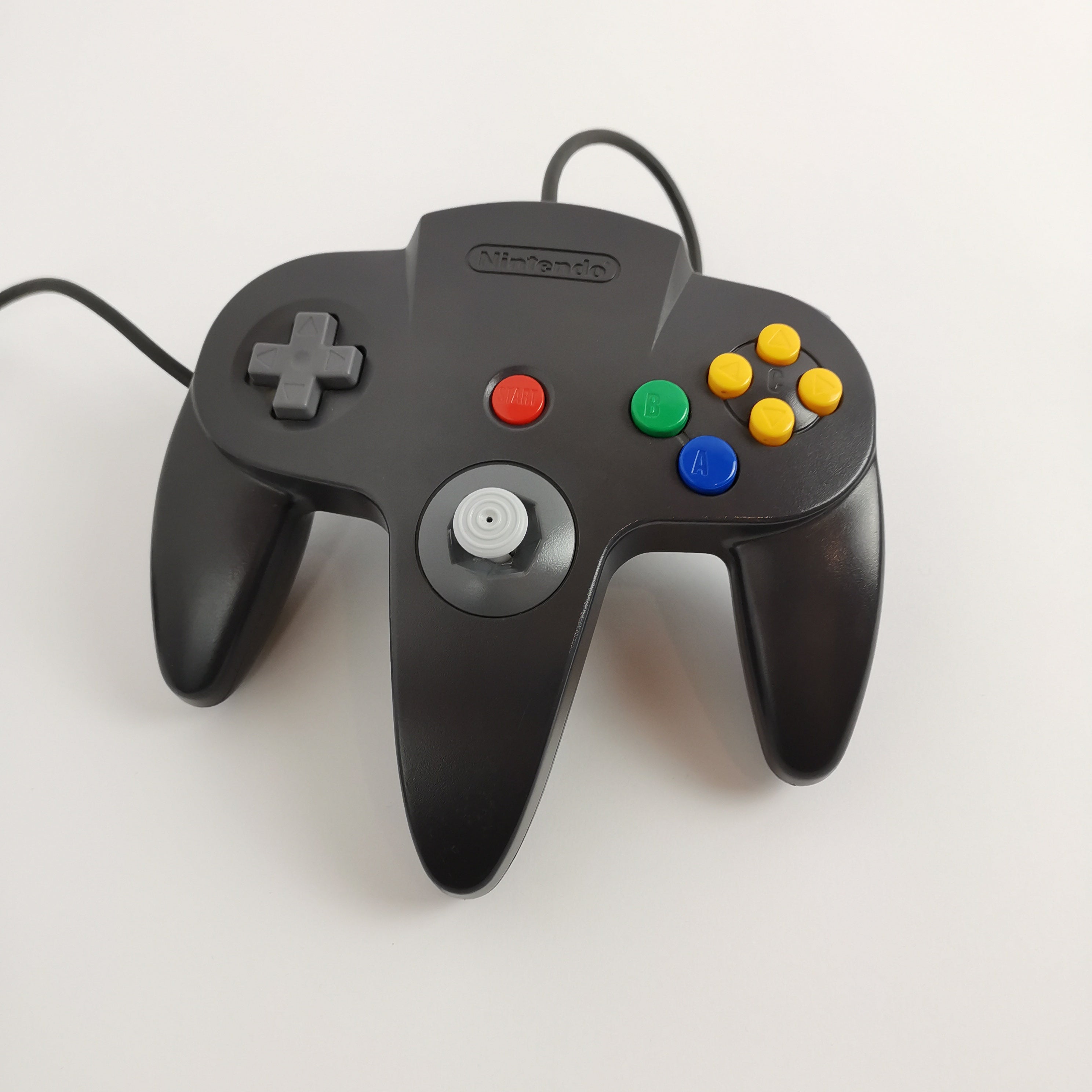 Nintendo 64 Controller Schwarz Original Zubehör N64 PAL