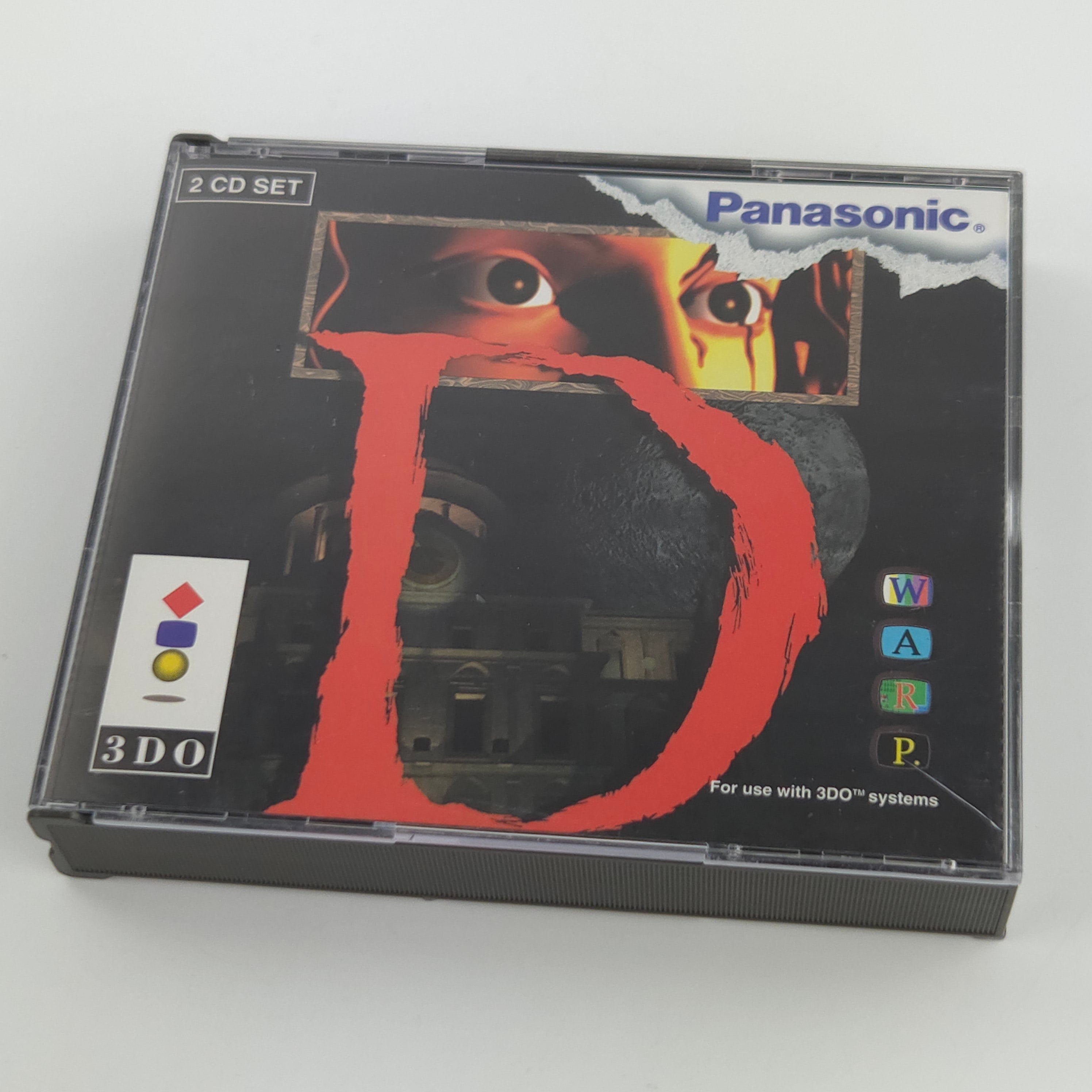 Panasonic 3DO Spiel D Horror OVP PAL