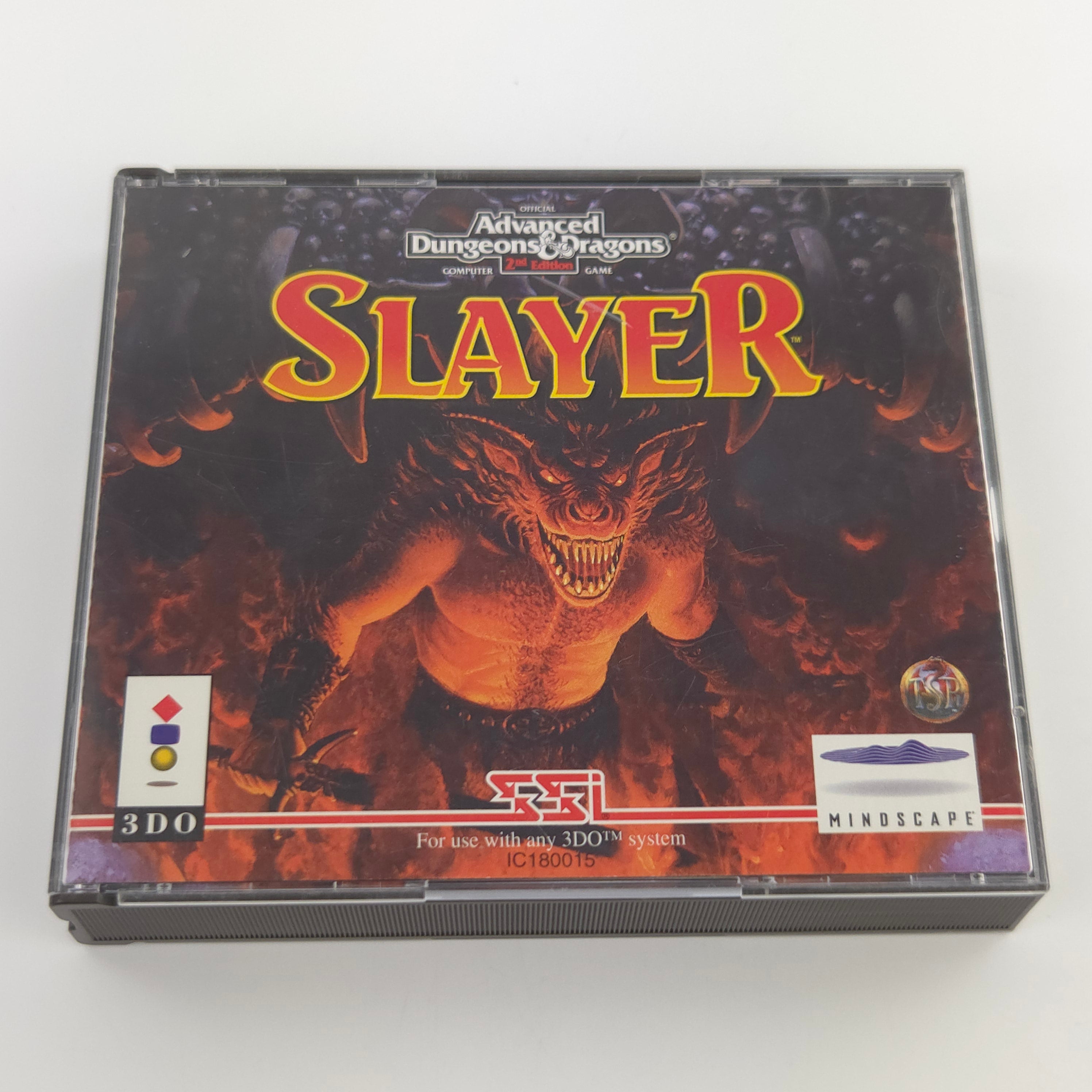 Panasonic 3DO Spiel Slayer OVP CD PAL Advanced D&D