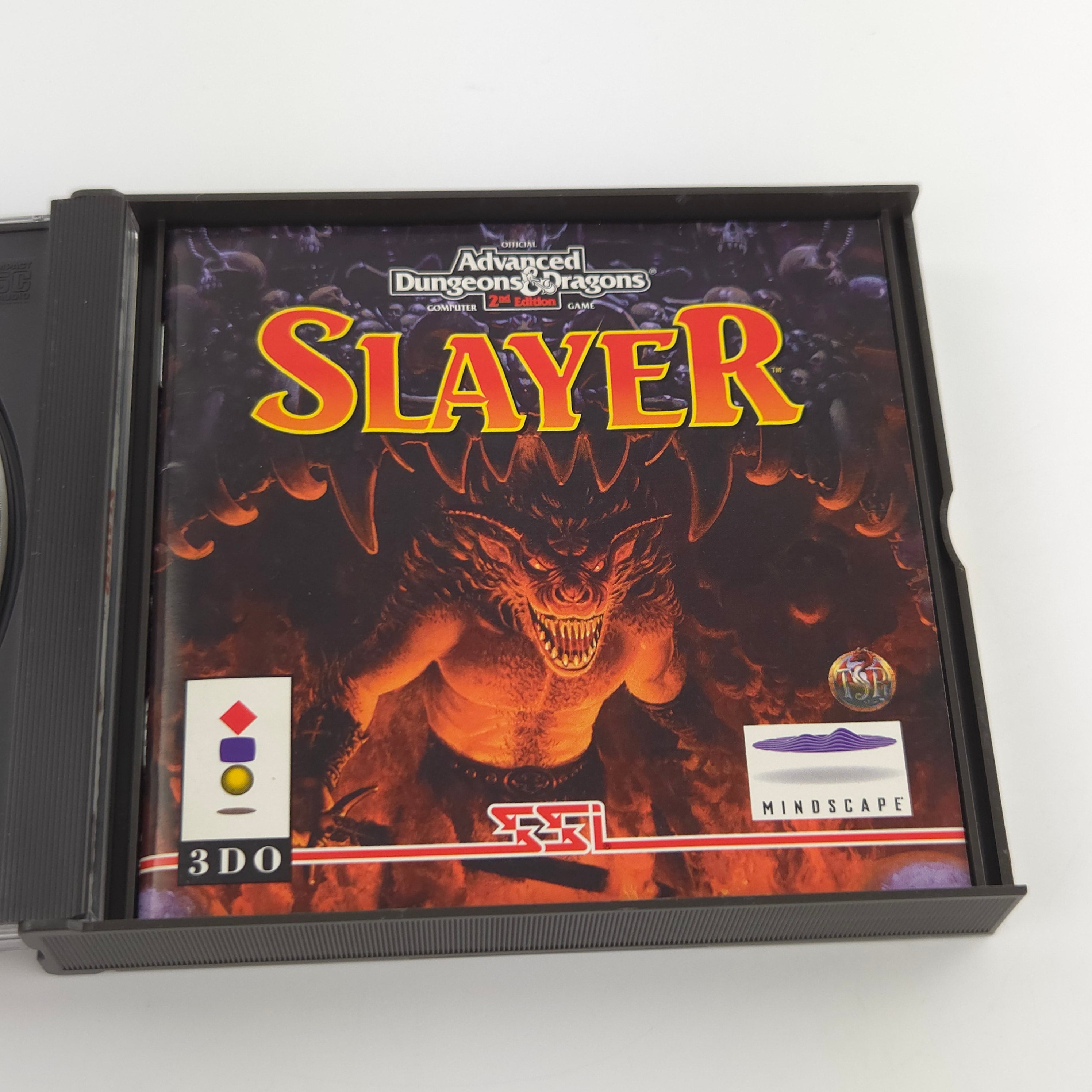 Panasonic 3DO Spiel Slayer OVP CD PAL Advanced D&D
