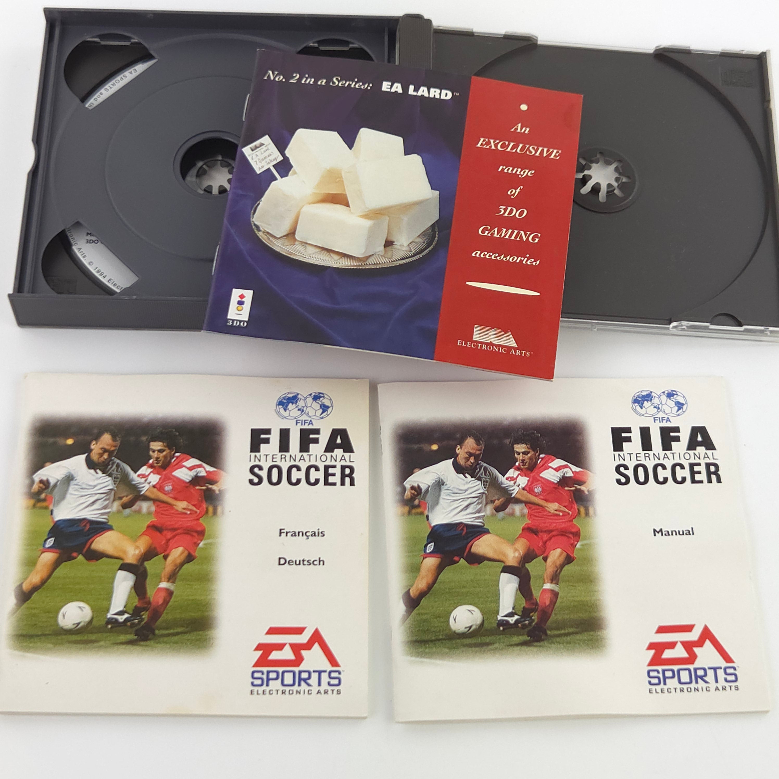 Panasonic 3DO Spiel FIFA International Soccer OVP PAL