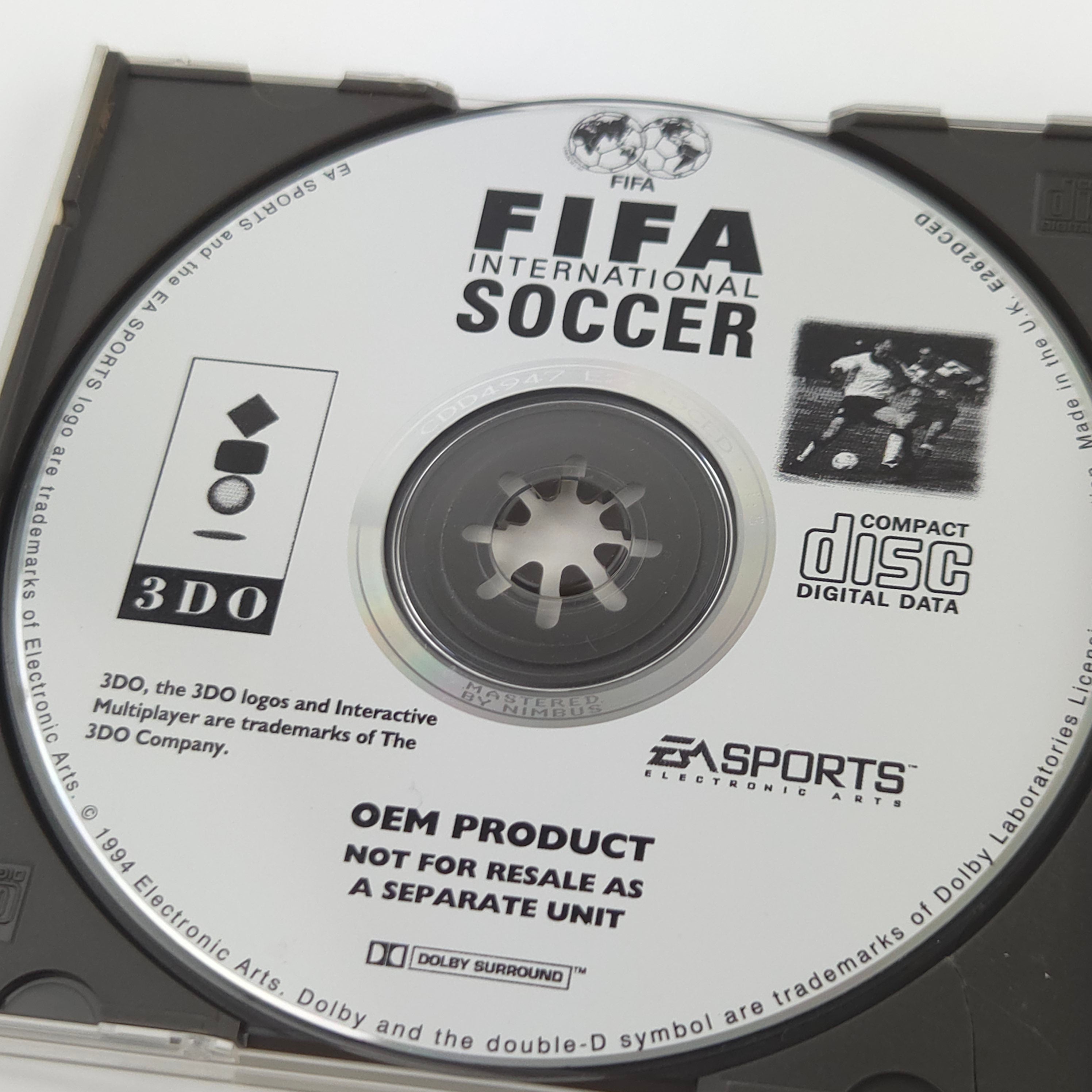 Panasonic 3DO Spiel FIFA International Soccer OVP PAL