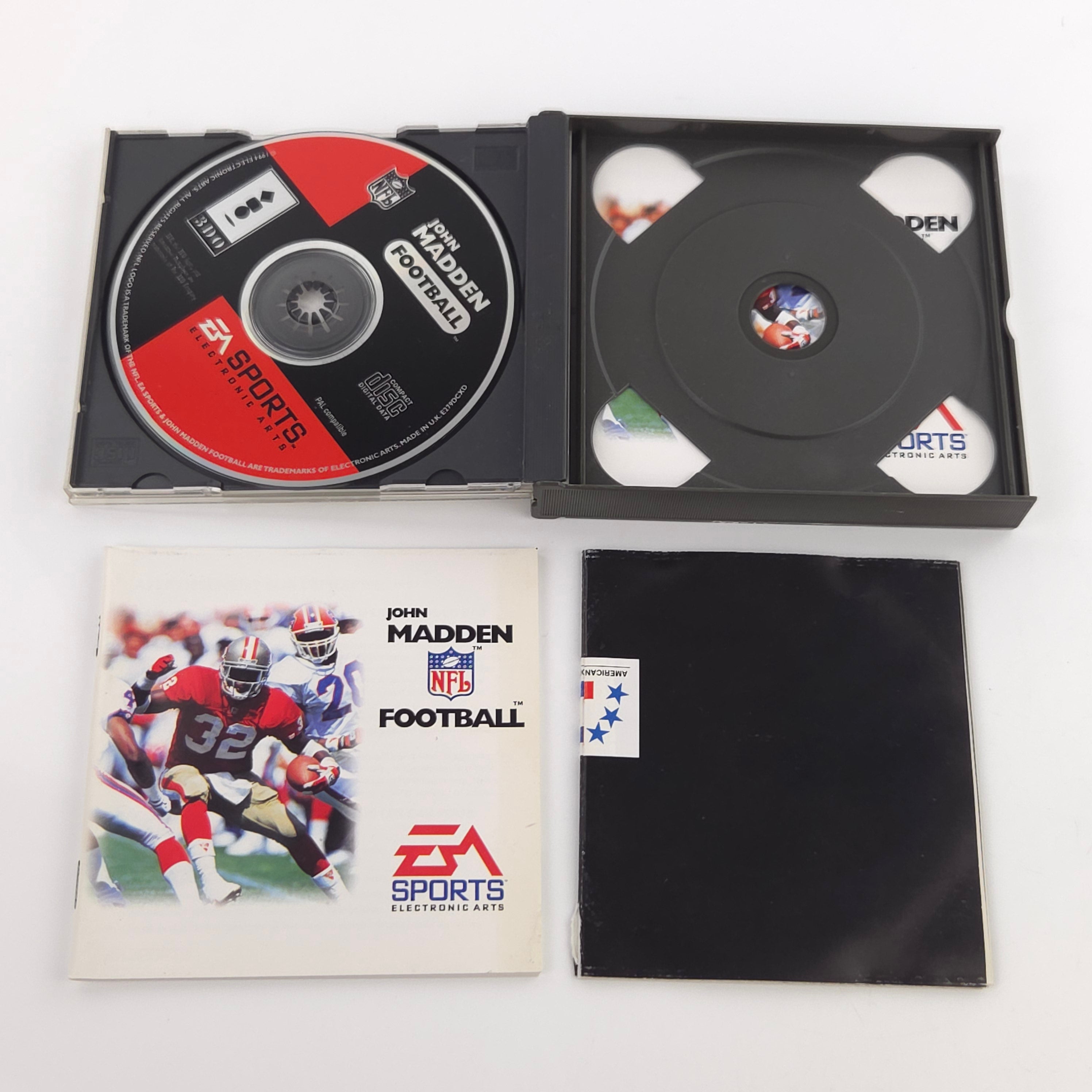 Panasonic 3DO Spiel John Madden NFL Football OVP PAL