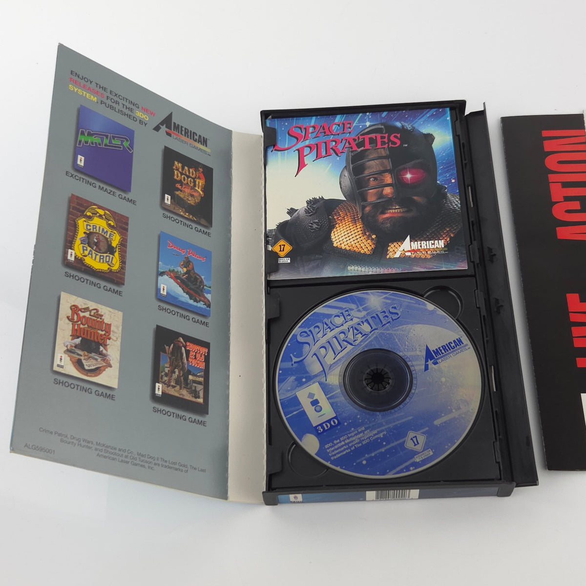 Panasonic 3DO Spiel Space Pirates OVP PAL