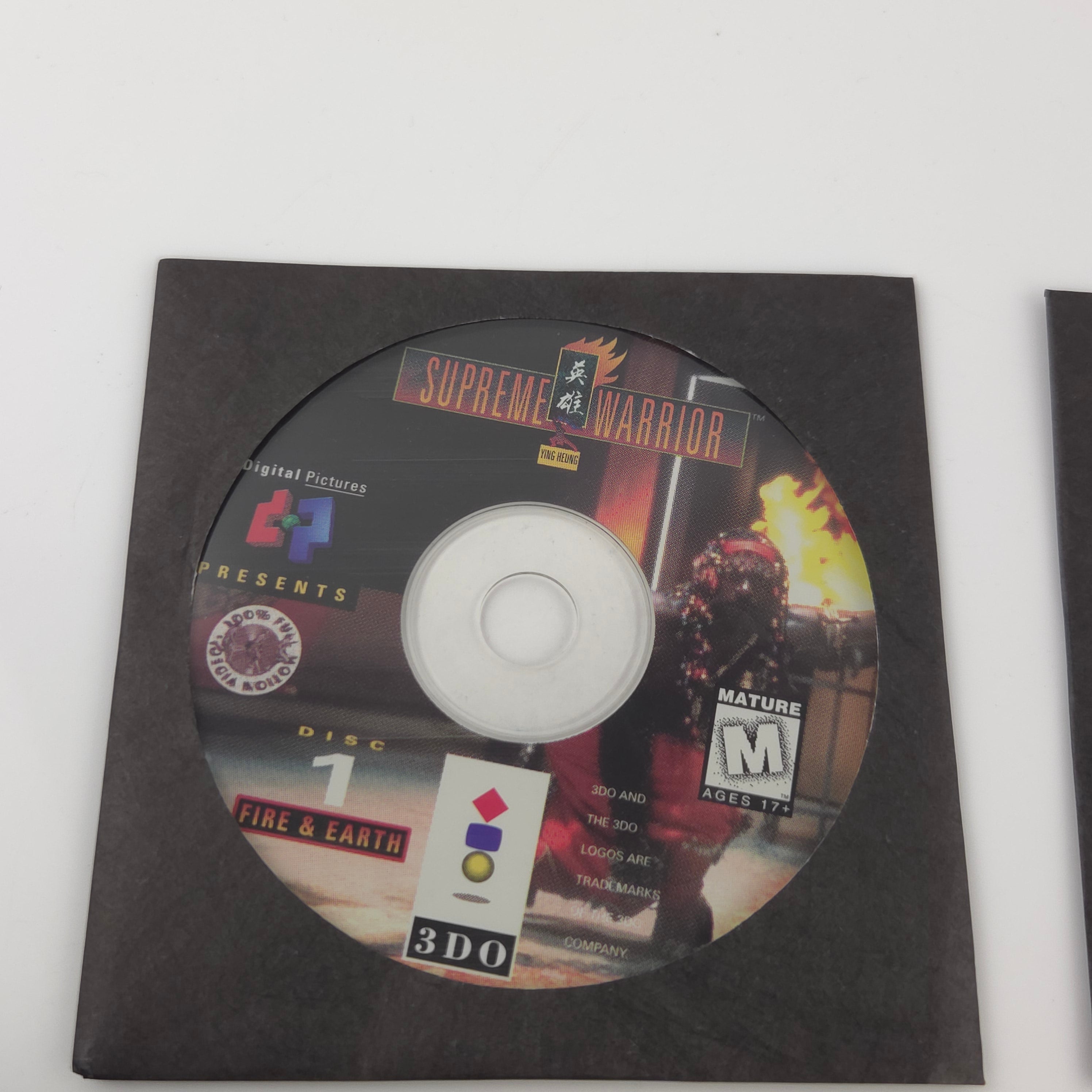 Panasonic 3DO Spiel Supreme Warrior OVP USA