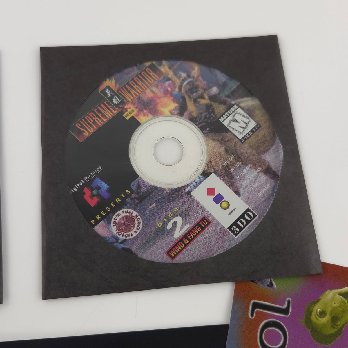 Panasonic 3DO Spiel Supreme Warrior OVP USA