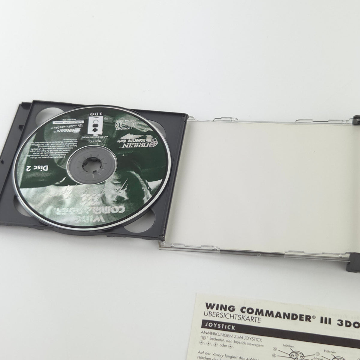 Panasonic 3DO Spiel Wing Commander 3 OVP PAL