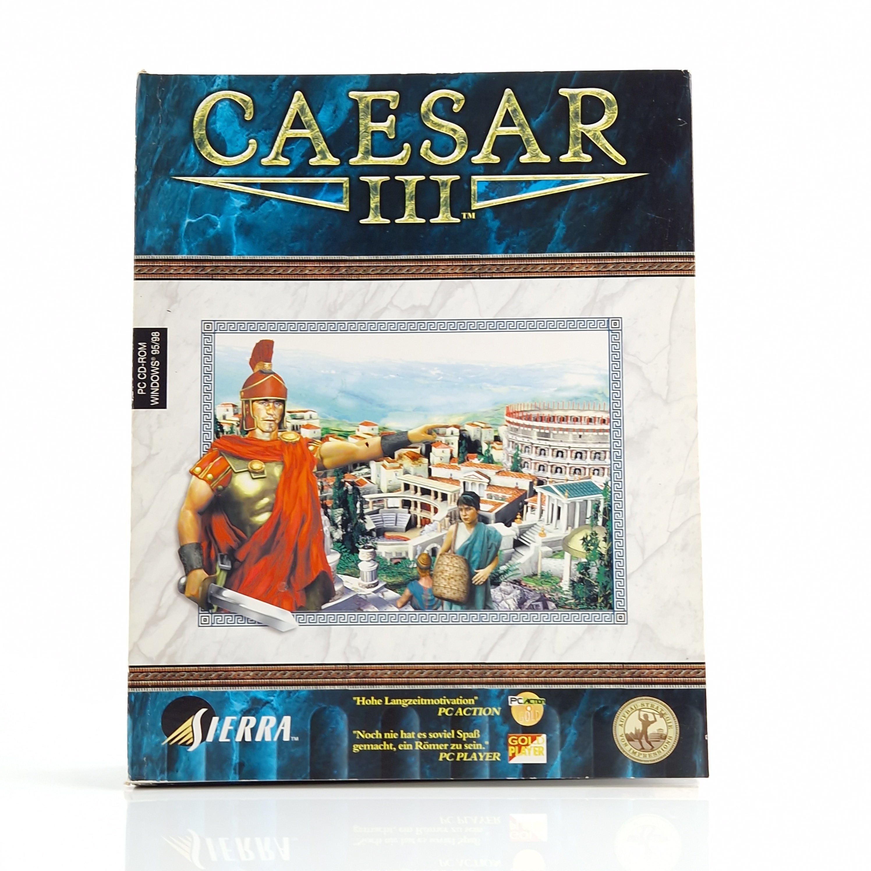 PC Spiel – Caesar III Big Box OVP PAL Eurobox