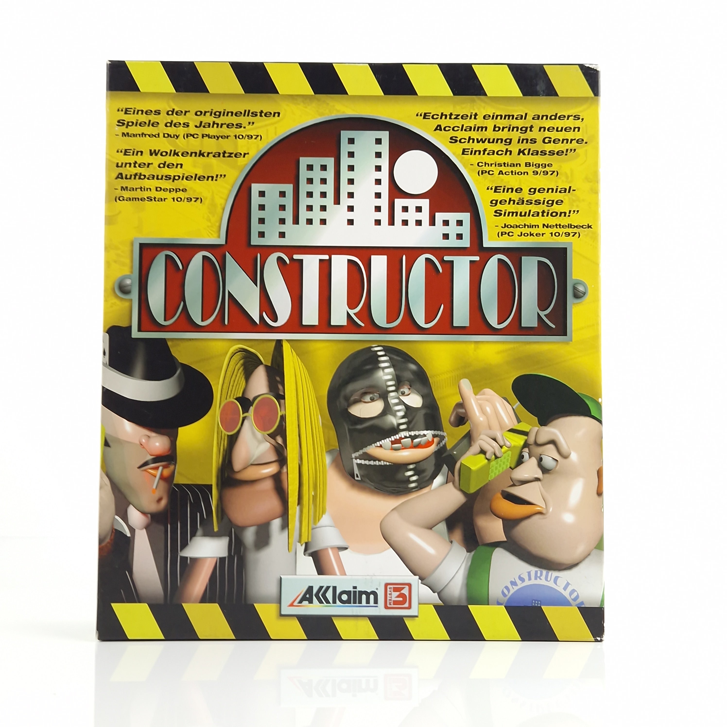 PC Spiel – Constructor Big Box OVP nahezu neuwertig PAL