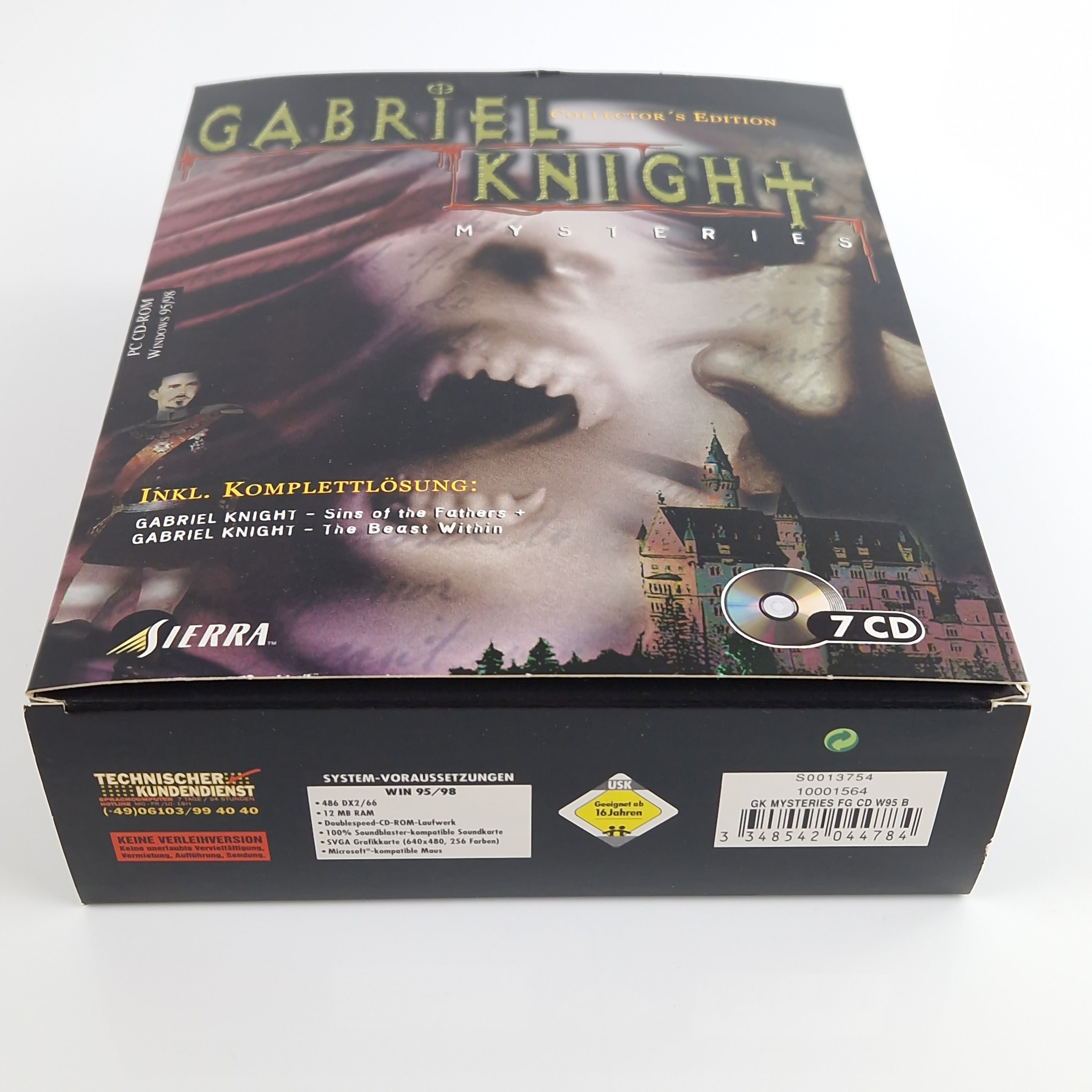 PC Spiel – Gabriel Knight Collectors Edition Big Box OVP