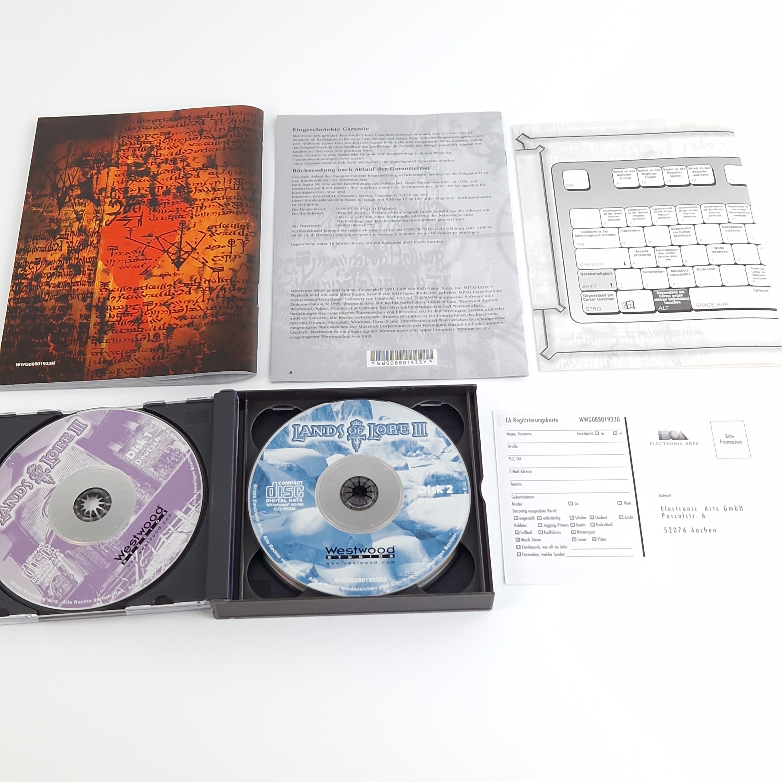 PC Spiel – Lands of Lore III Big Box OVP PAL