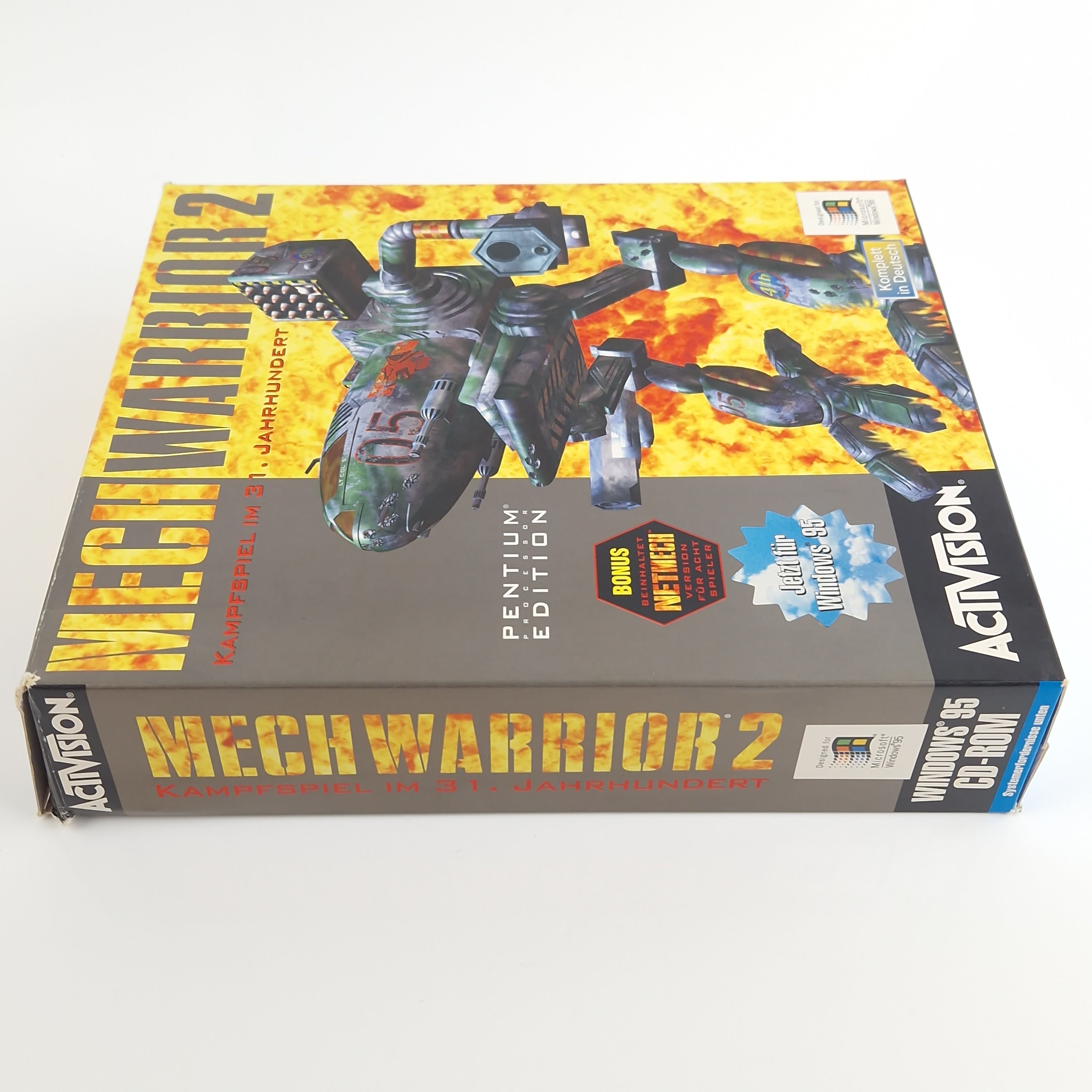 PC Spiel – Mech Warrior 2 Big Box OVP PAL Eurobox