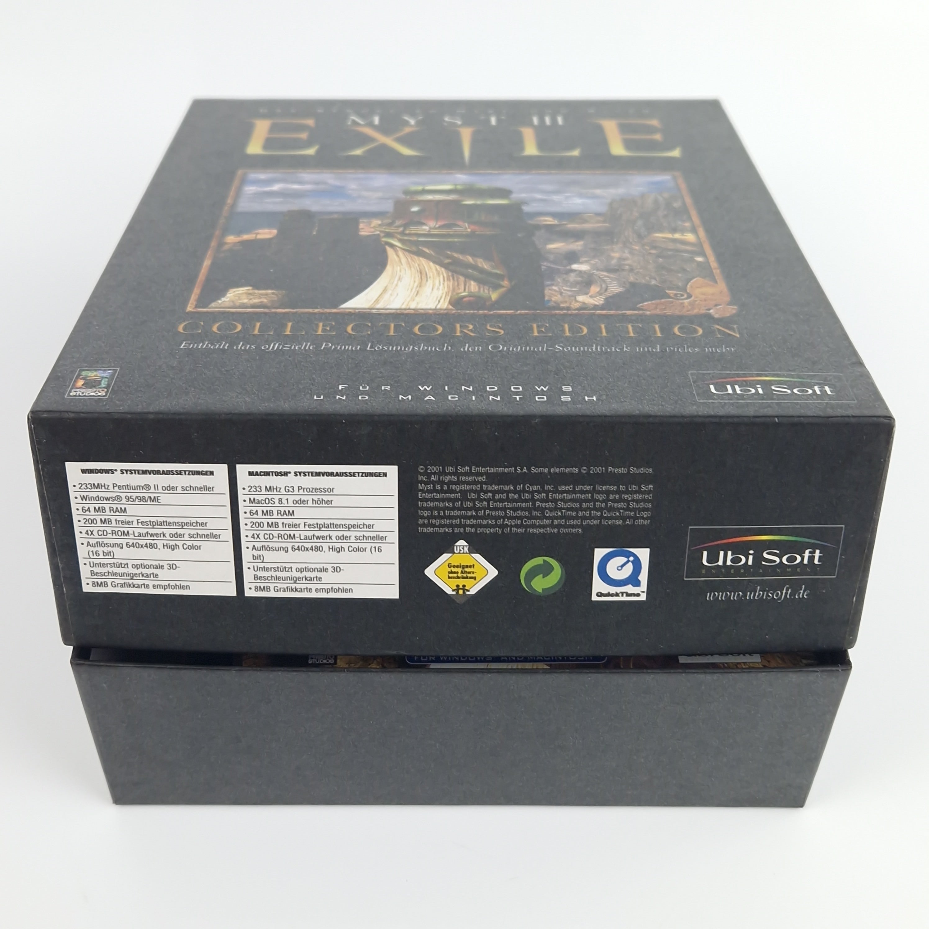 PC Spiel – Myst III Exile Collectors Edition OVP PAL
