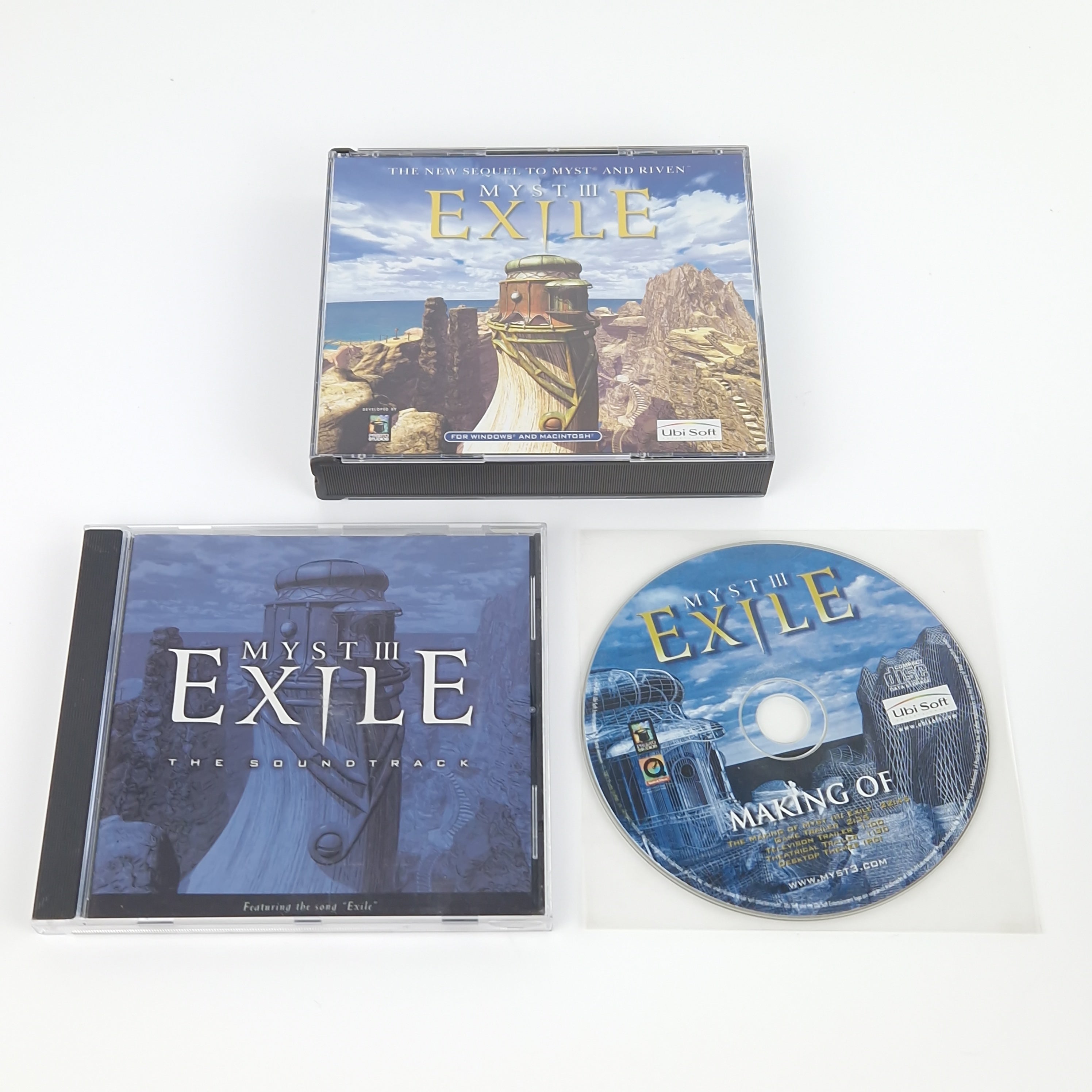 PC Spiel – Myst III Exile Collectors Edition OVP PAL
