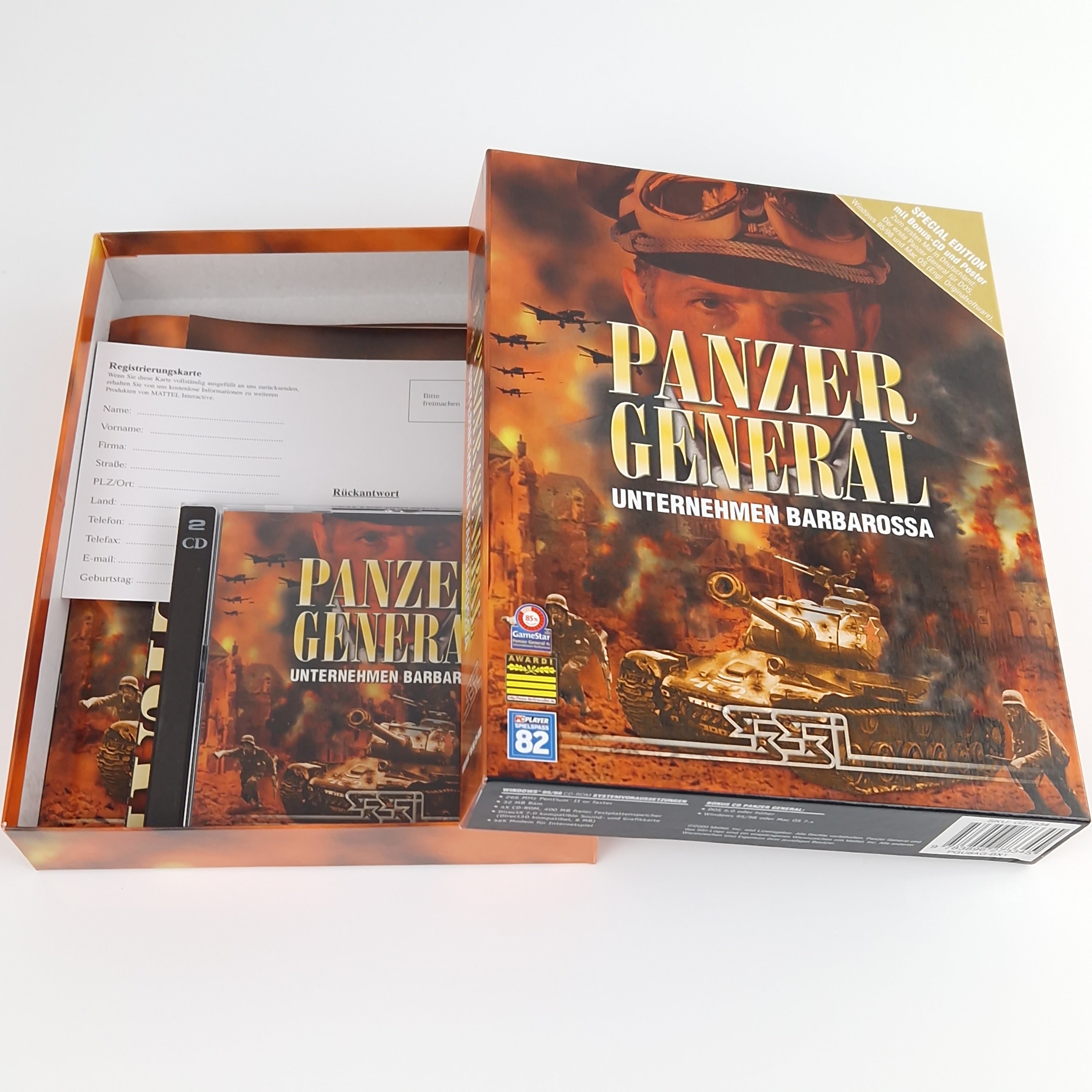 PC Spiel – Panzer General Unternehmen Barbarossa Big Box OVP