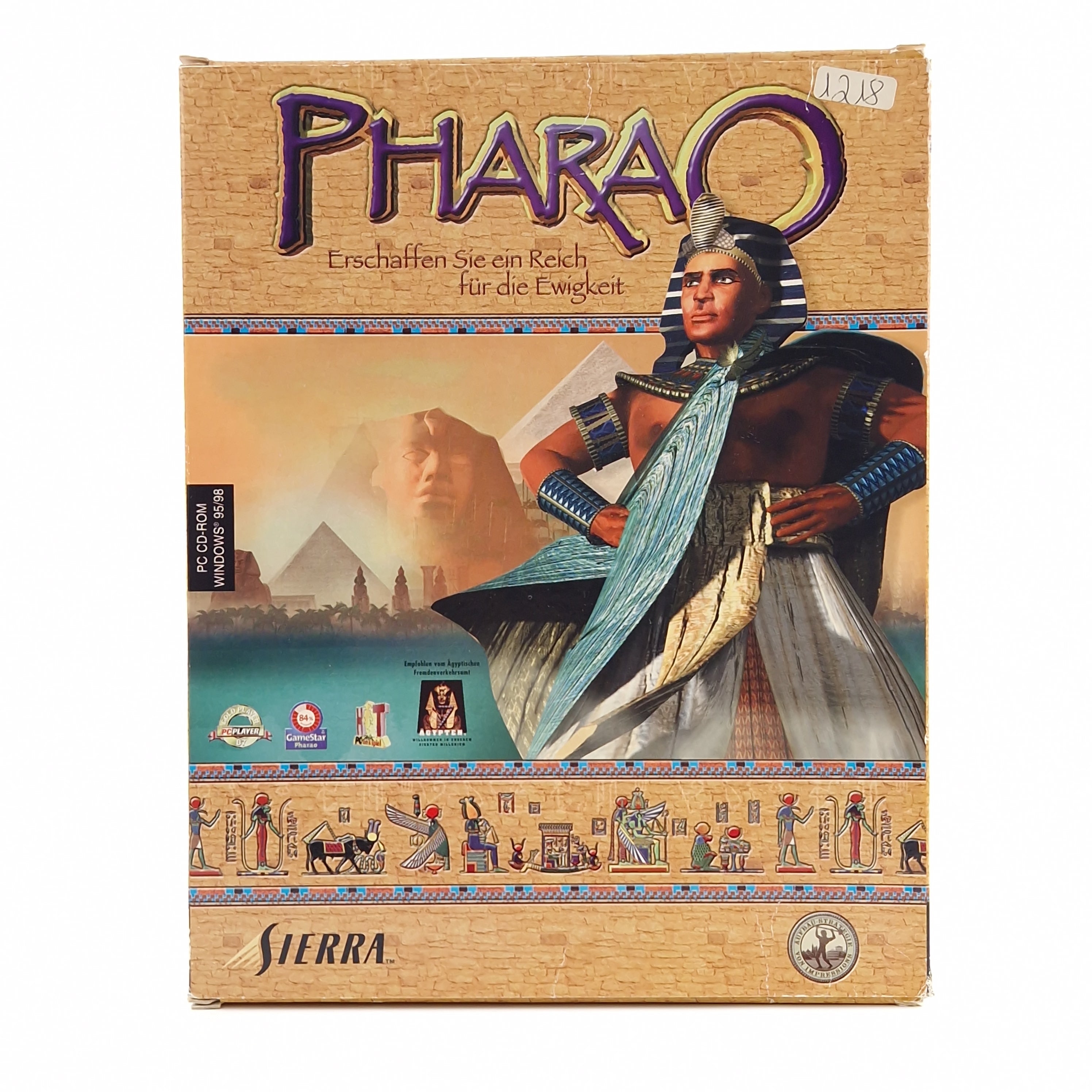 PC Spiel – Pharao Erschaffe Big Box OVP CD-ROM