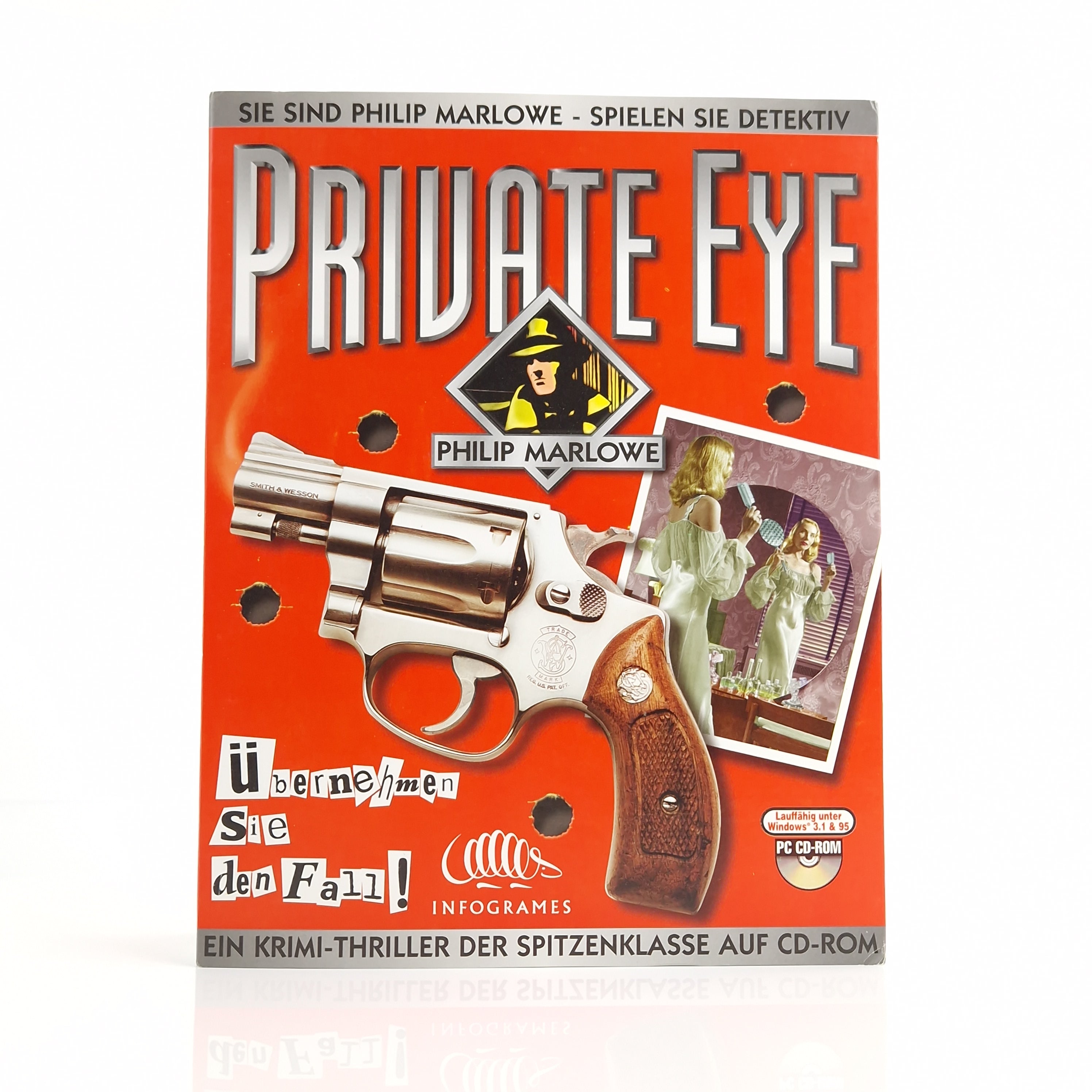 PC Spiel – Private Eye Philip Marlowe Big Box OVP PAL