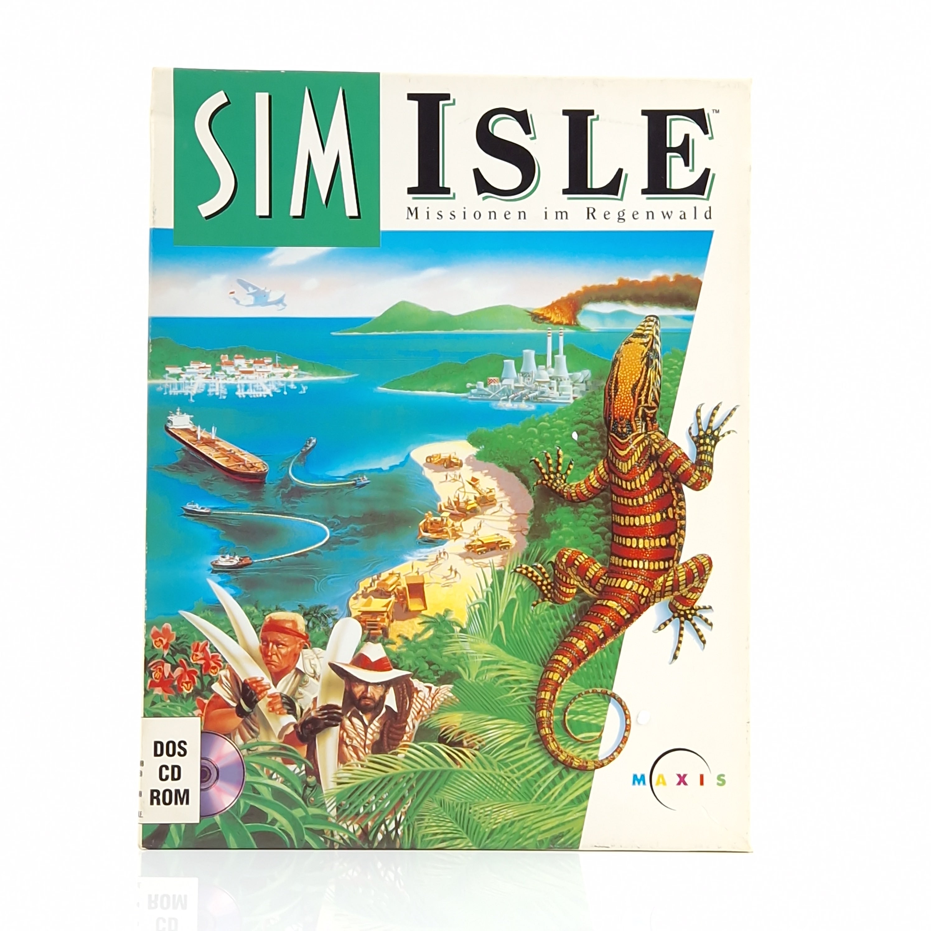 PC Spiel – Sim Isle Missionen Big Box OVP PAL