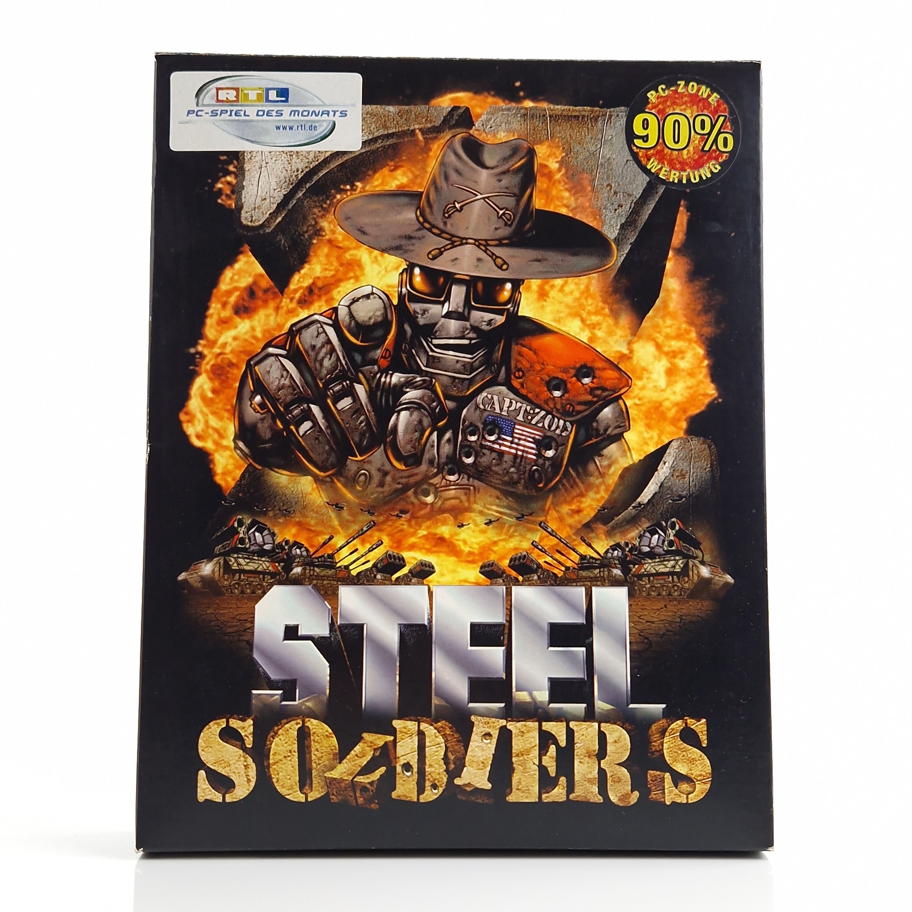 PC Spiel – Steel Soldiers Big Box OVP PAL dt. Version