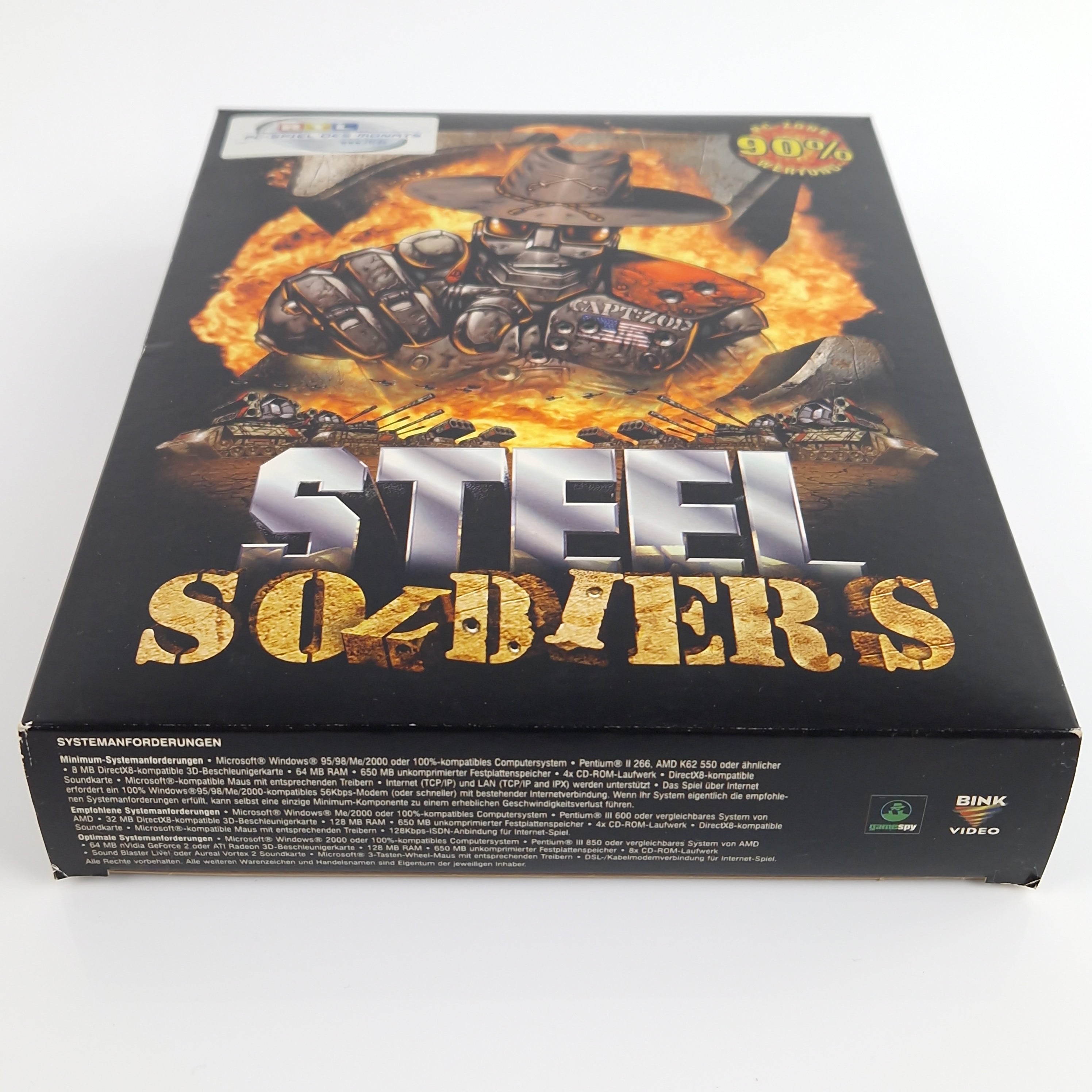 PC Spiel – Steel Soldiers Big Box OVP PAL dt. Version
