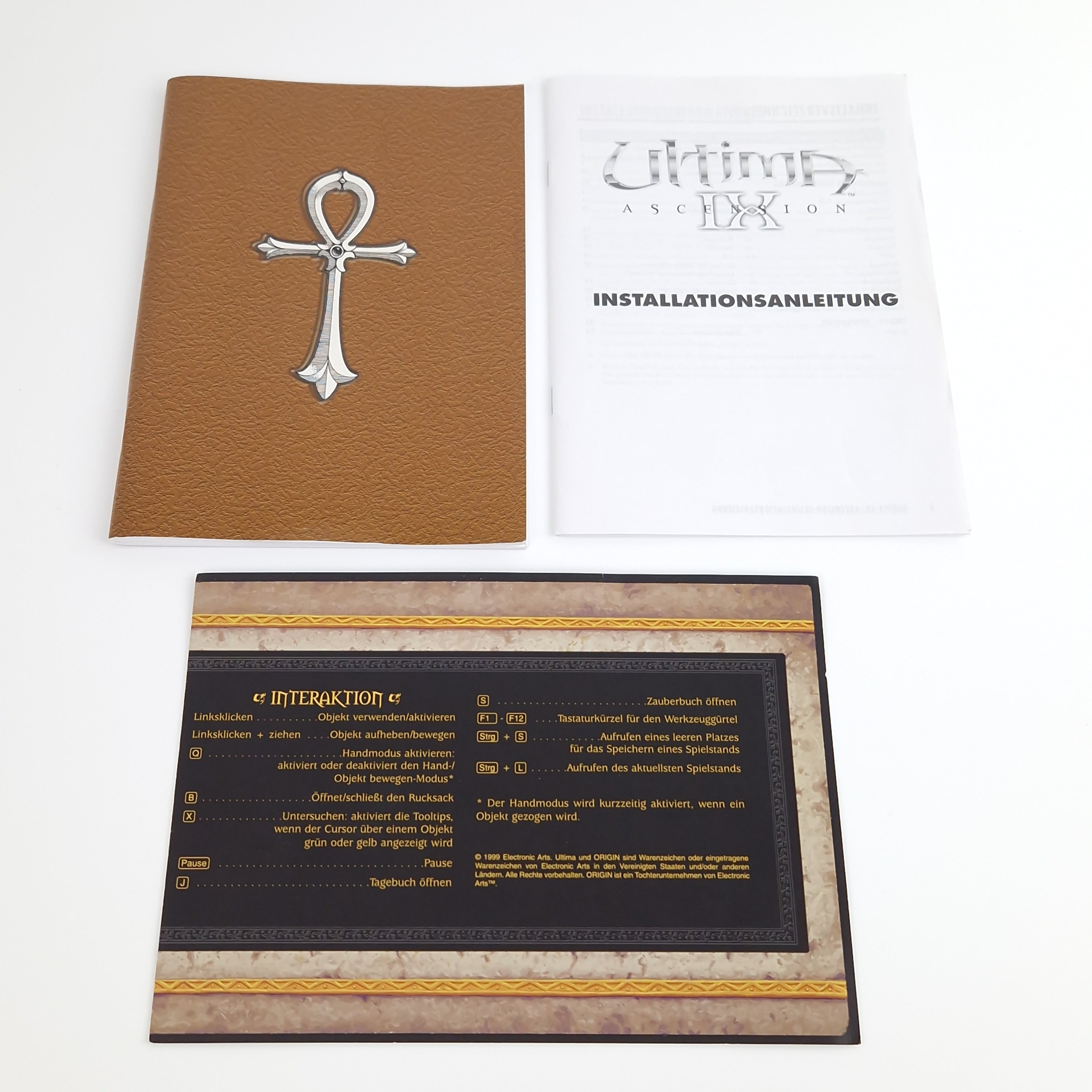 PC Spiel – Ultima Ascension mit Anleitungen PAL Jewel Case