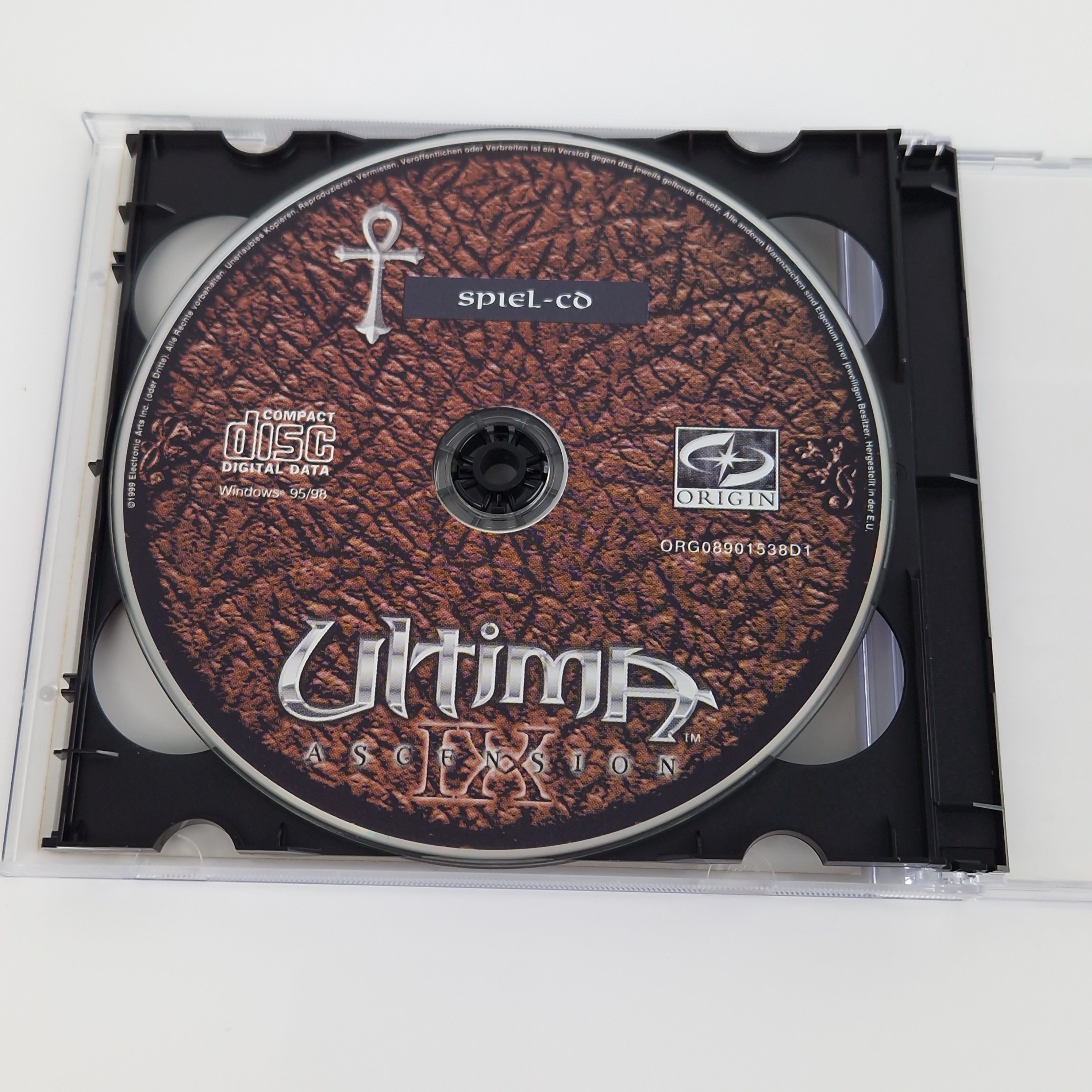 PC Spiel – Ultima Ascension mit Anleitungen PAL Jewel Case