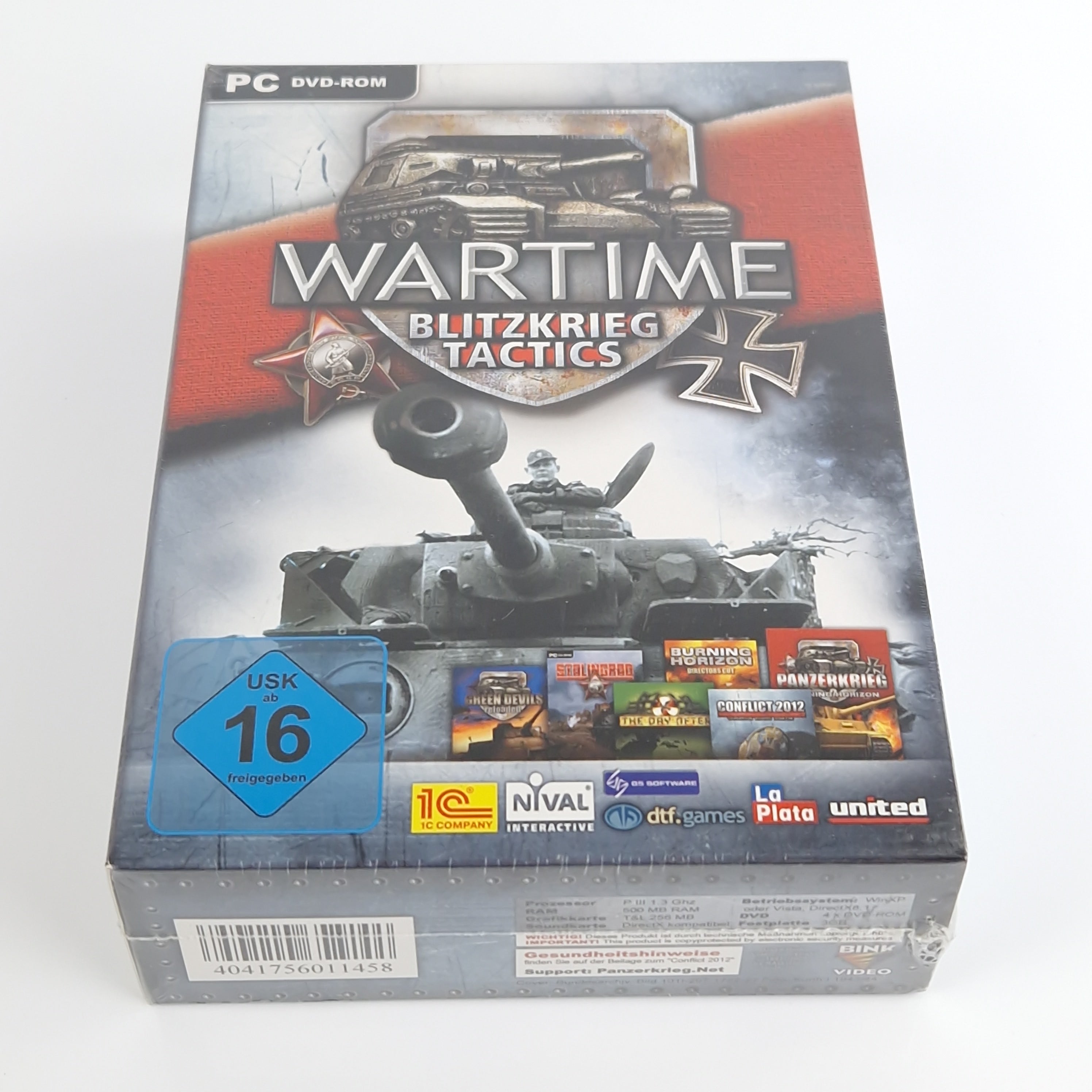PC Spiel – Wartime Blitzkrieg Tactics Big Box OVP Neu