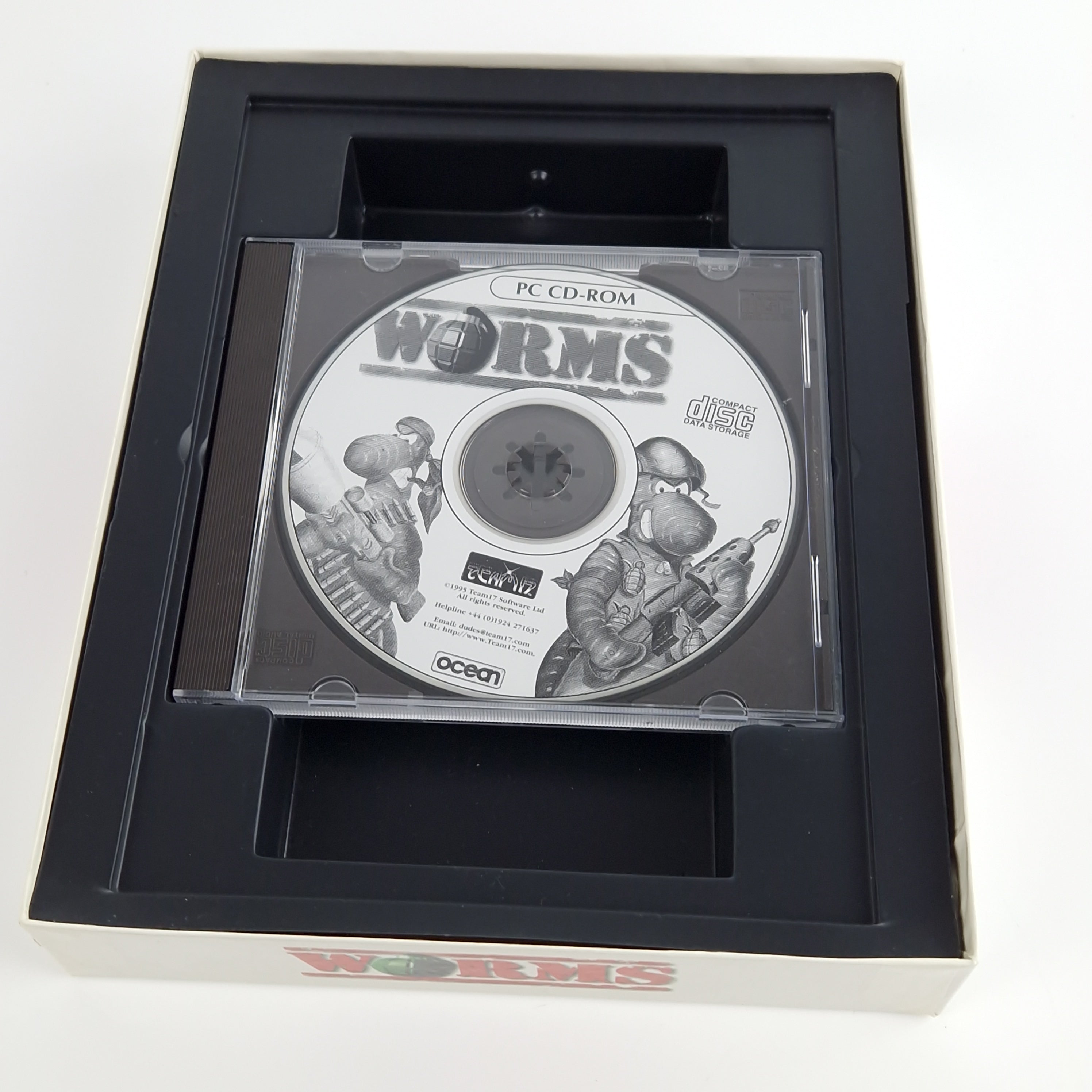 PC Spiel – Worms Big Box OVP Eurobox PAL