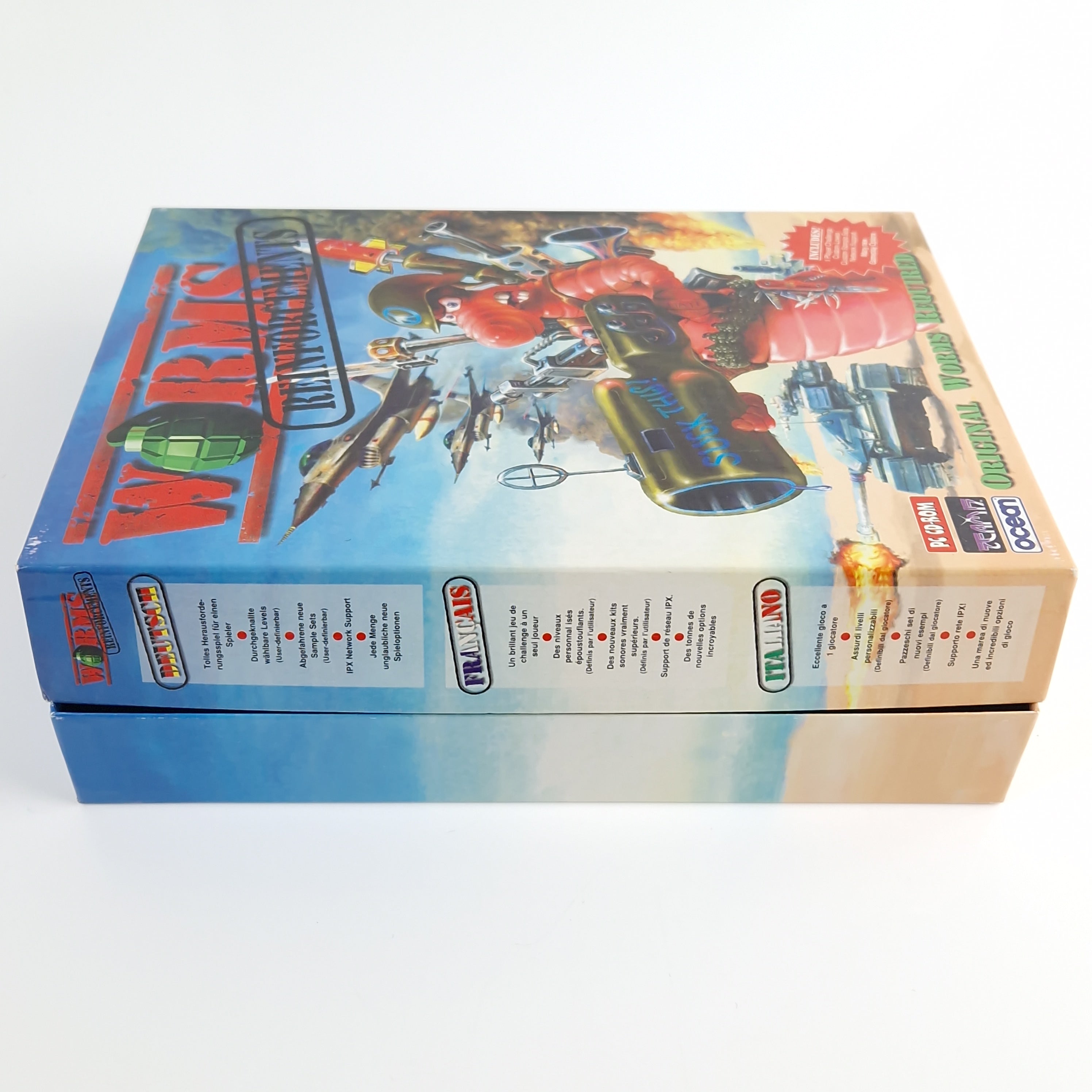 PC Spiel – Worms Reinforcements Big Box OVP PAL