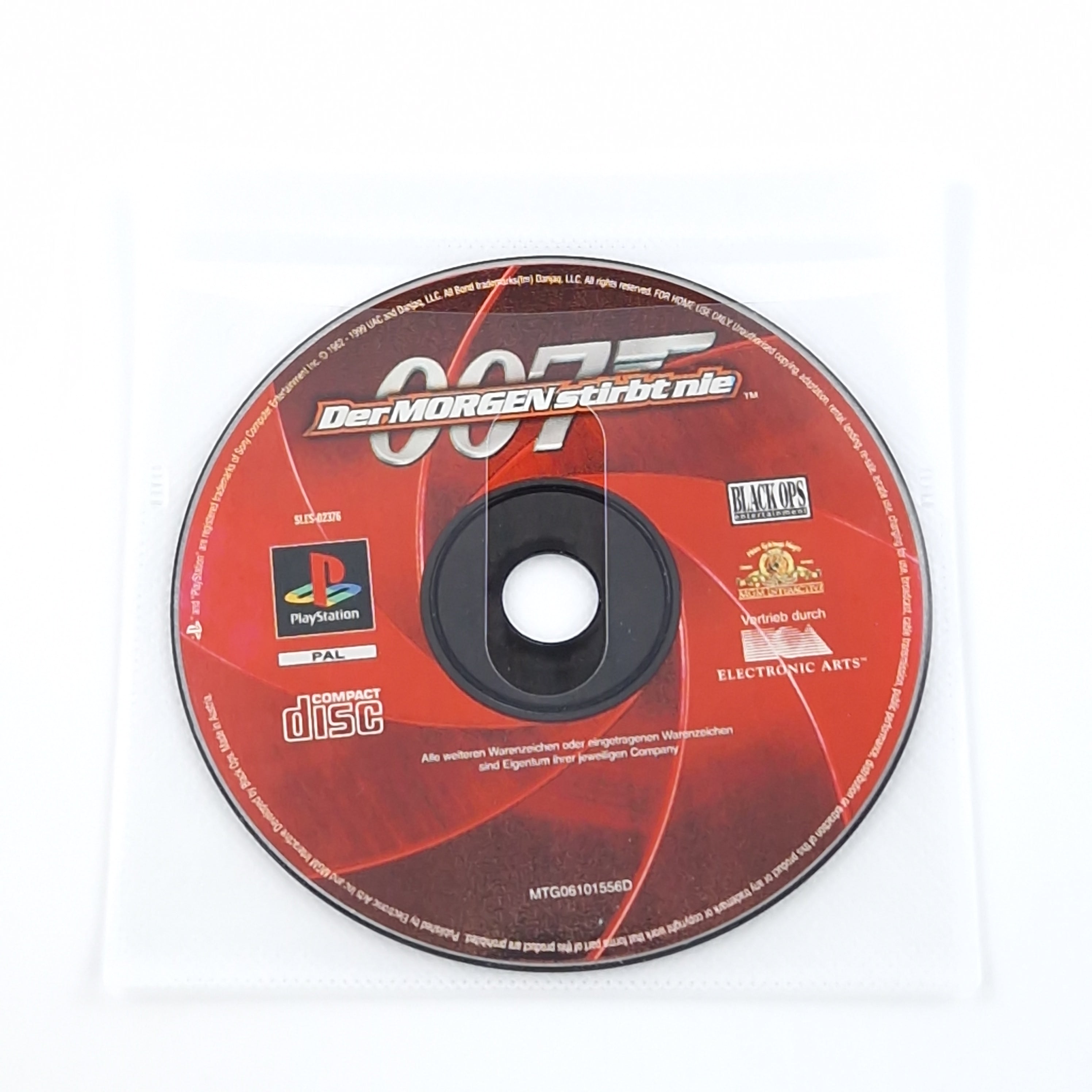 PlayStation 1 Spiel – 007 Der Morgen stirbt nie (nur CD PAL)