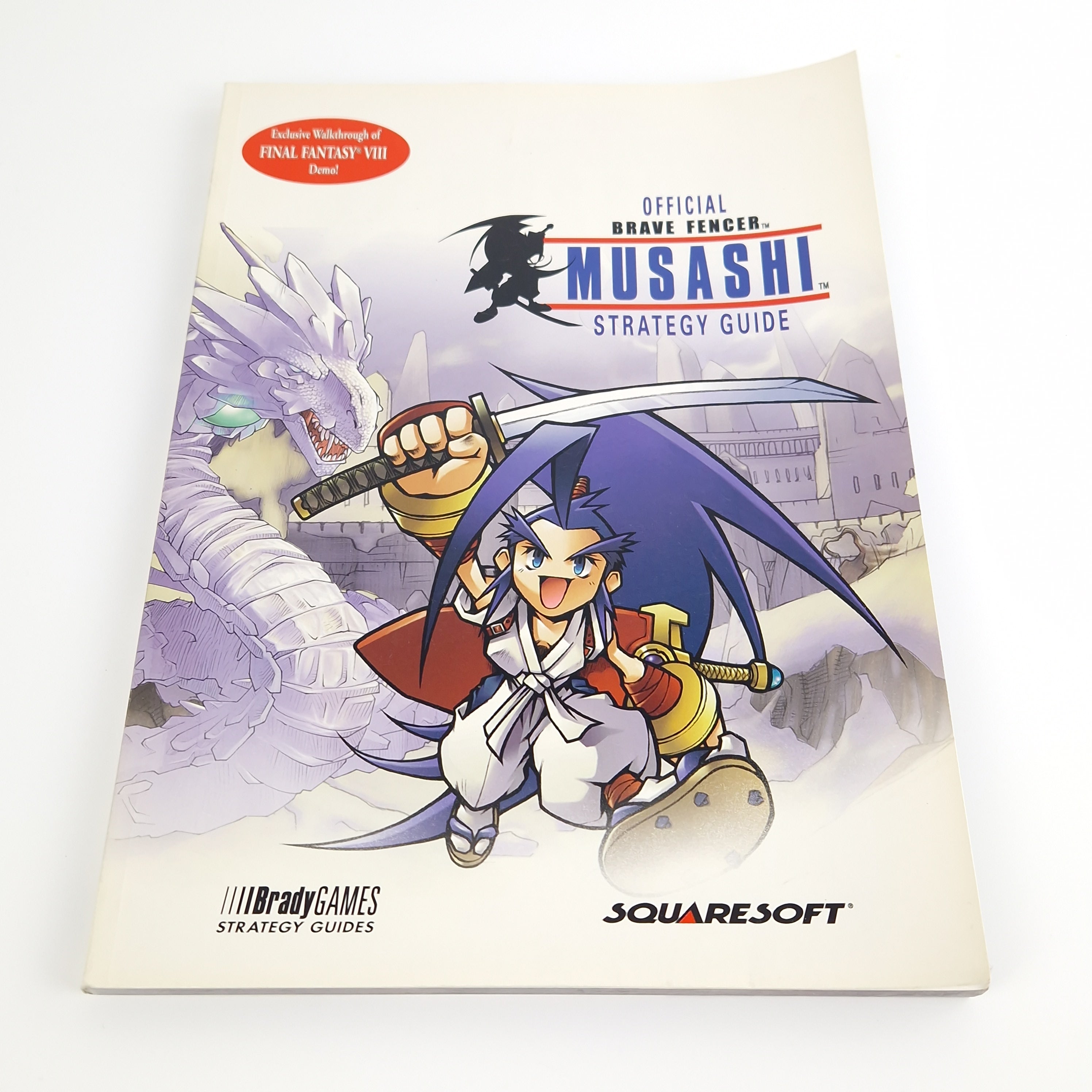Playstation 1 Spiel – Brave Fencer Musashi + Guide (OVP)
