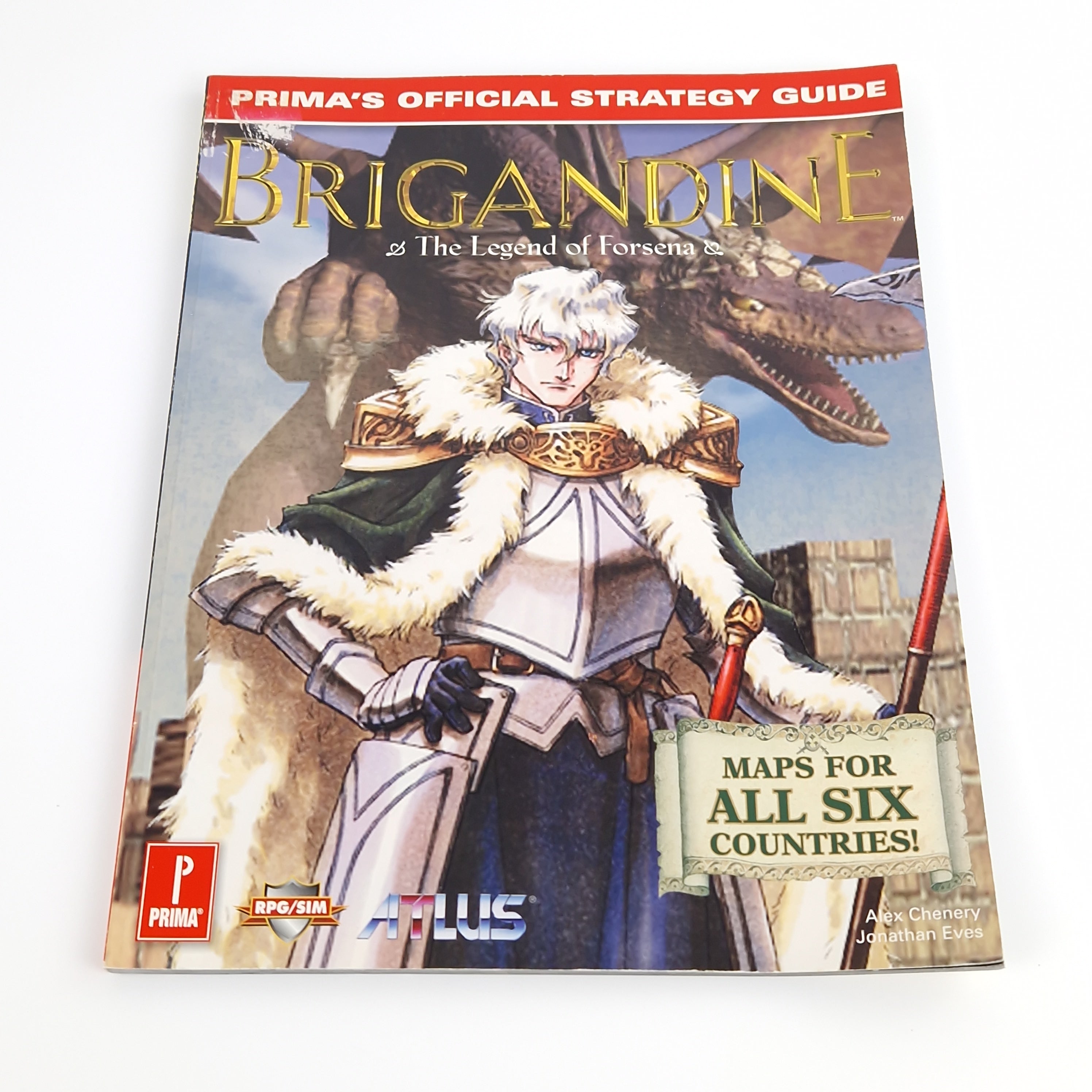 Playstation 1 Spiel – Brigandine mit Strategy Guide OVP