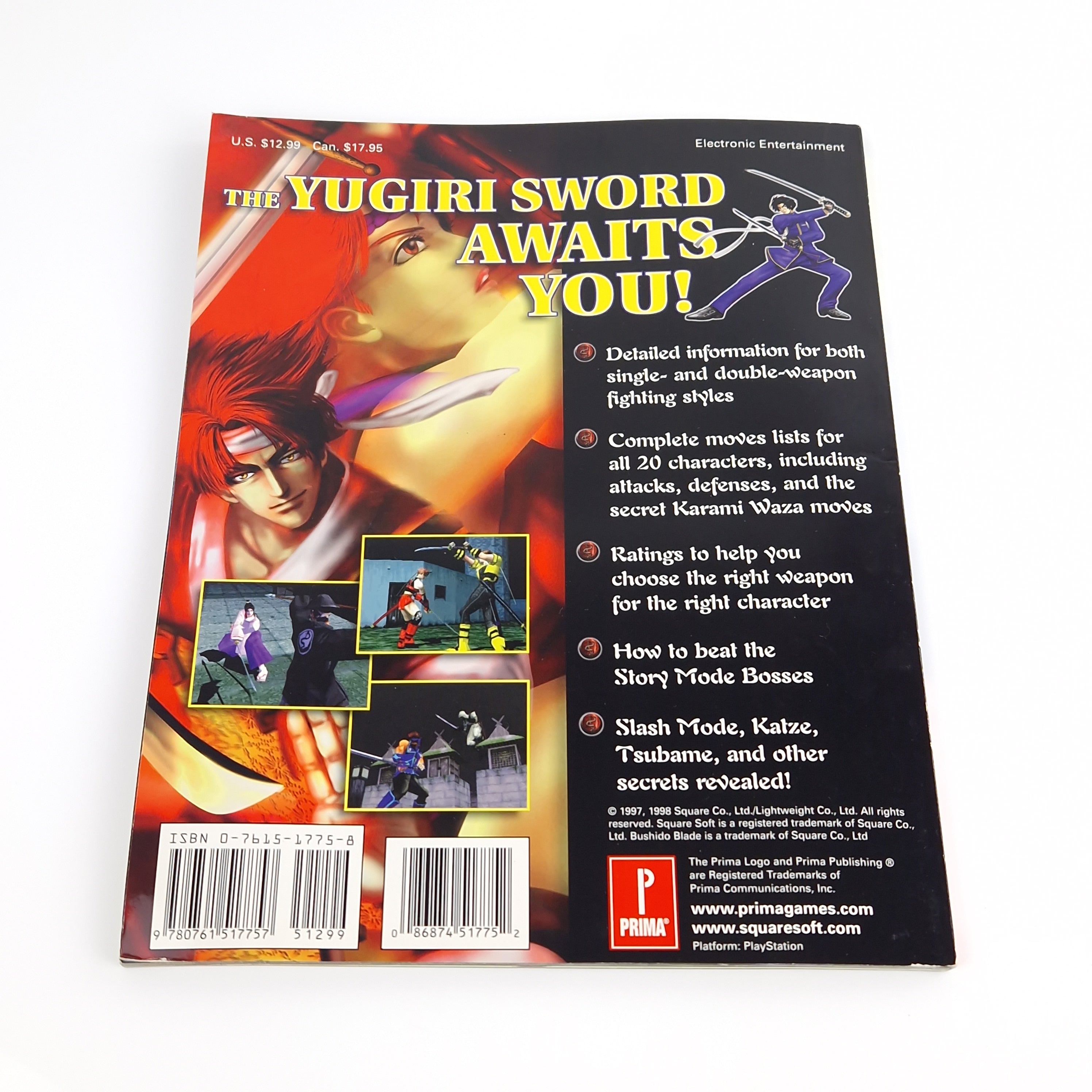 Playstation 1 Spiel – Bushido Blade 2 USA OVP Strategy Guide