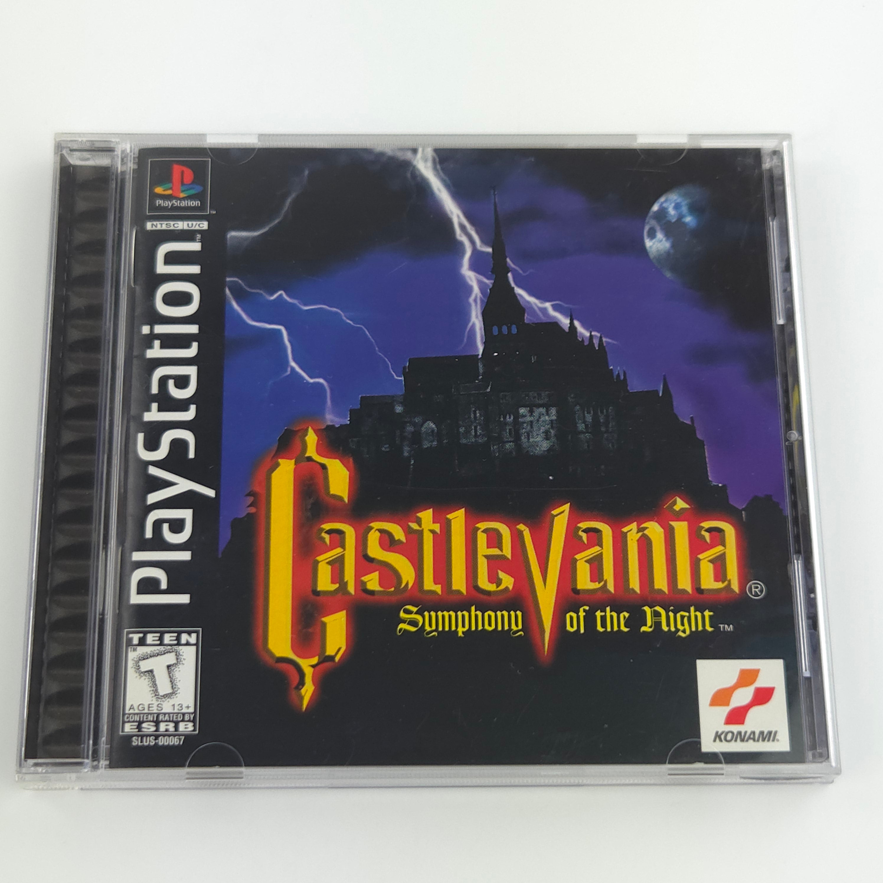 Playstation 1 Spiel – Castlevania Symphony of the Night