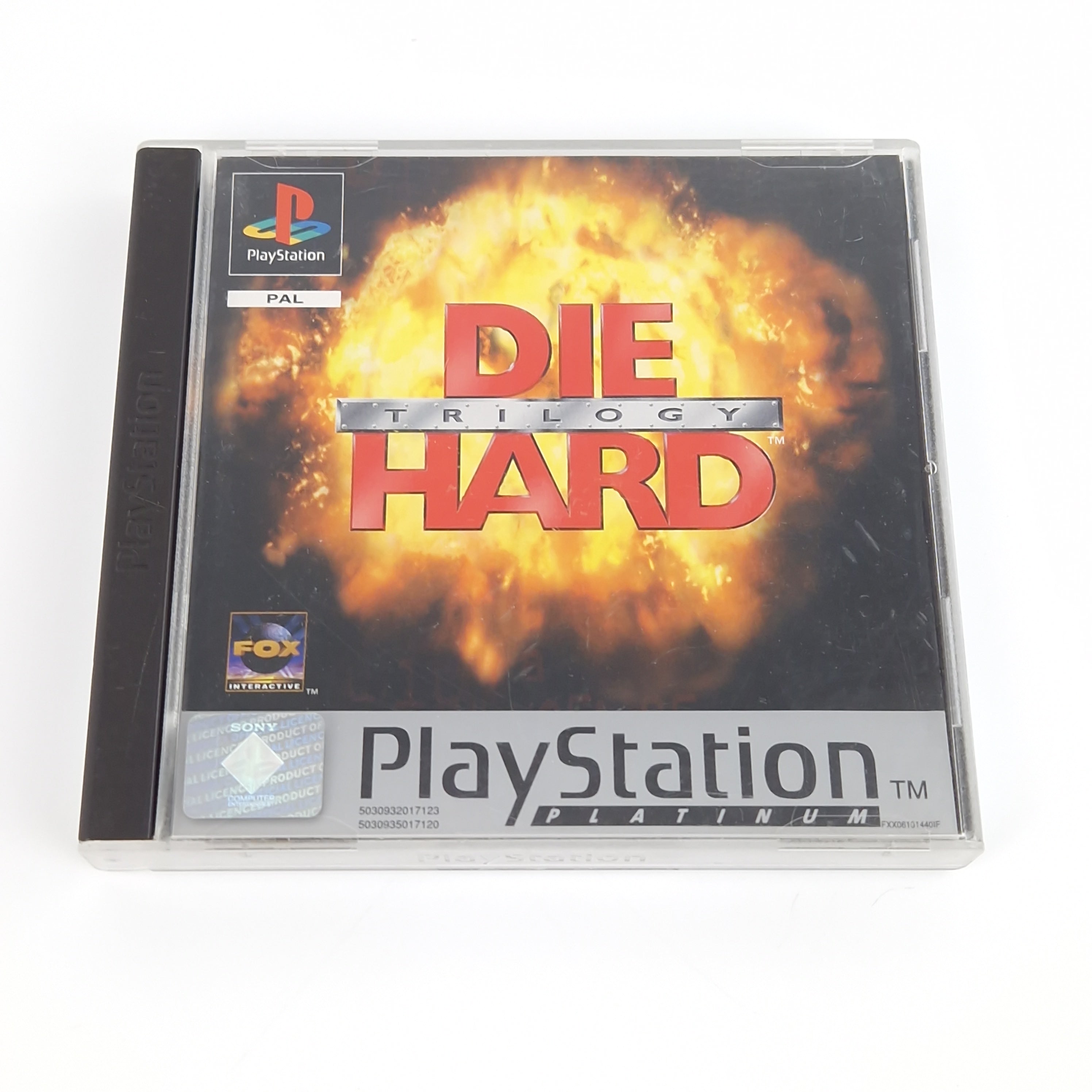 Playstation 1 Spiel – Die Hard Trilogy PS1 Platinum OVP PAL