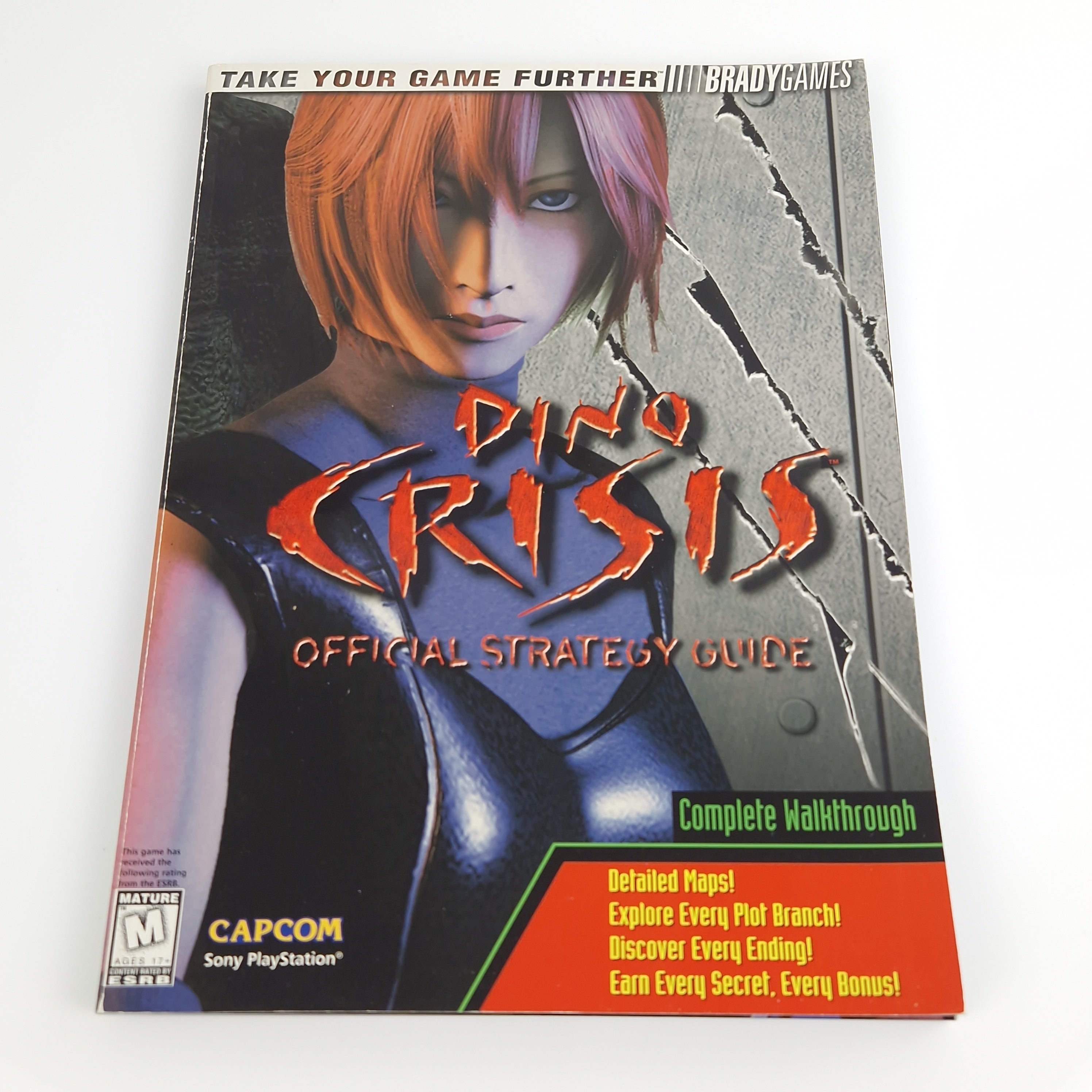 Playstation 1 Spiel – Dino Crisis mit Lösungsbuch (PAL)