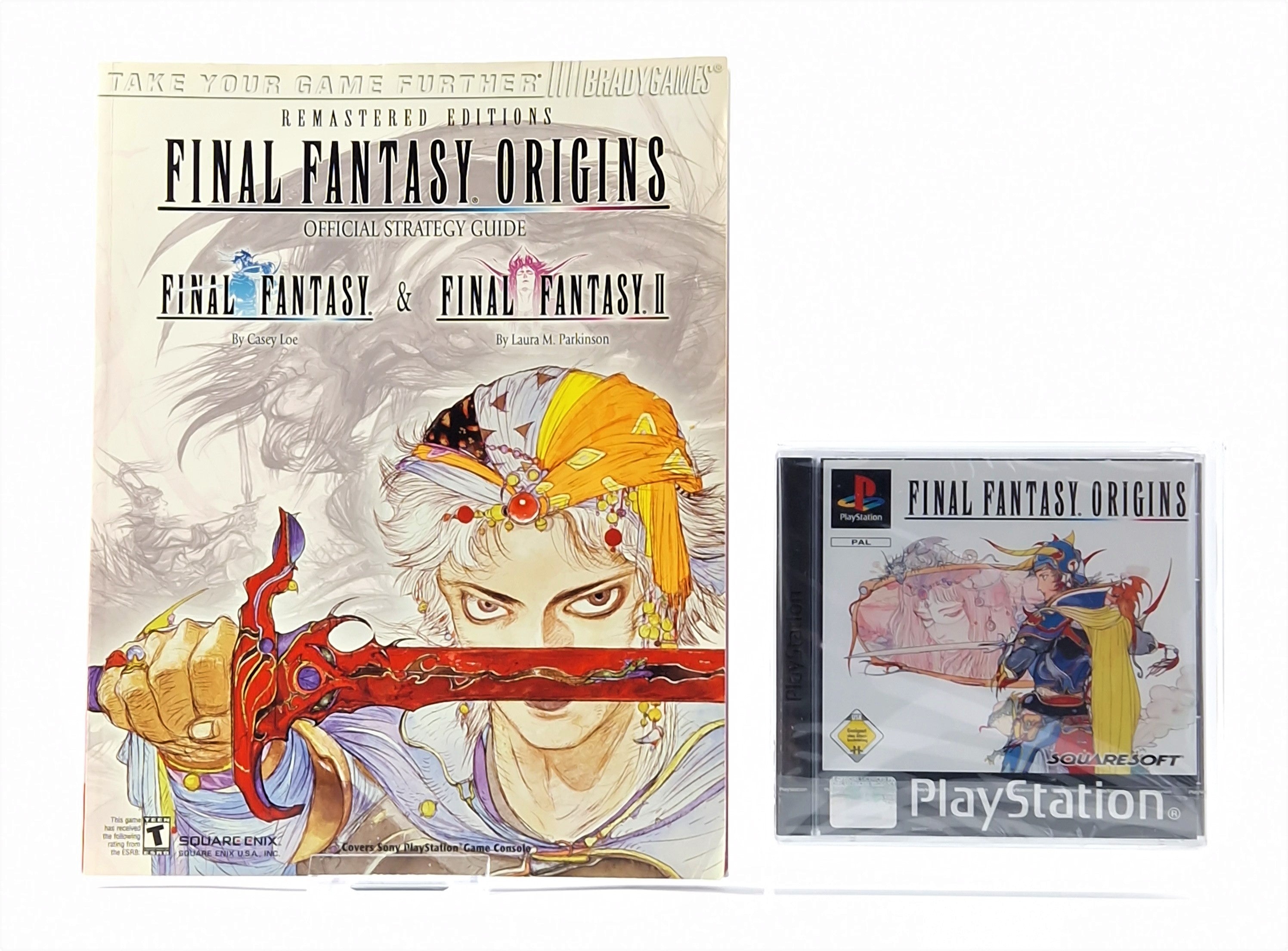 Playstation 1 Spiel – Final Fantasy Origins Neu Acryl Case