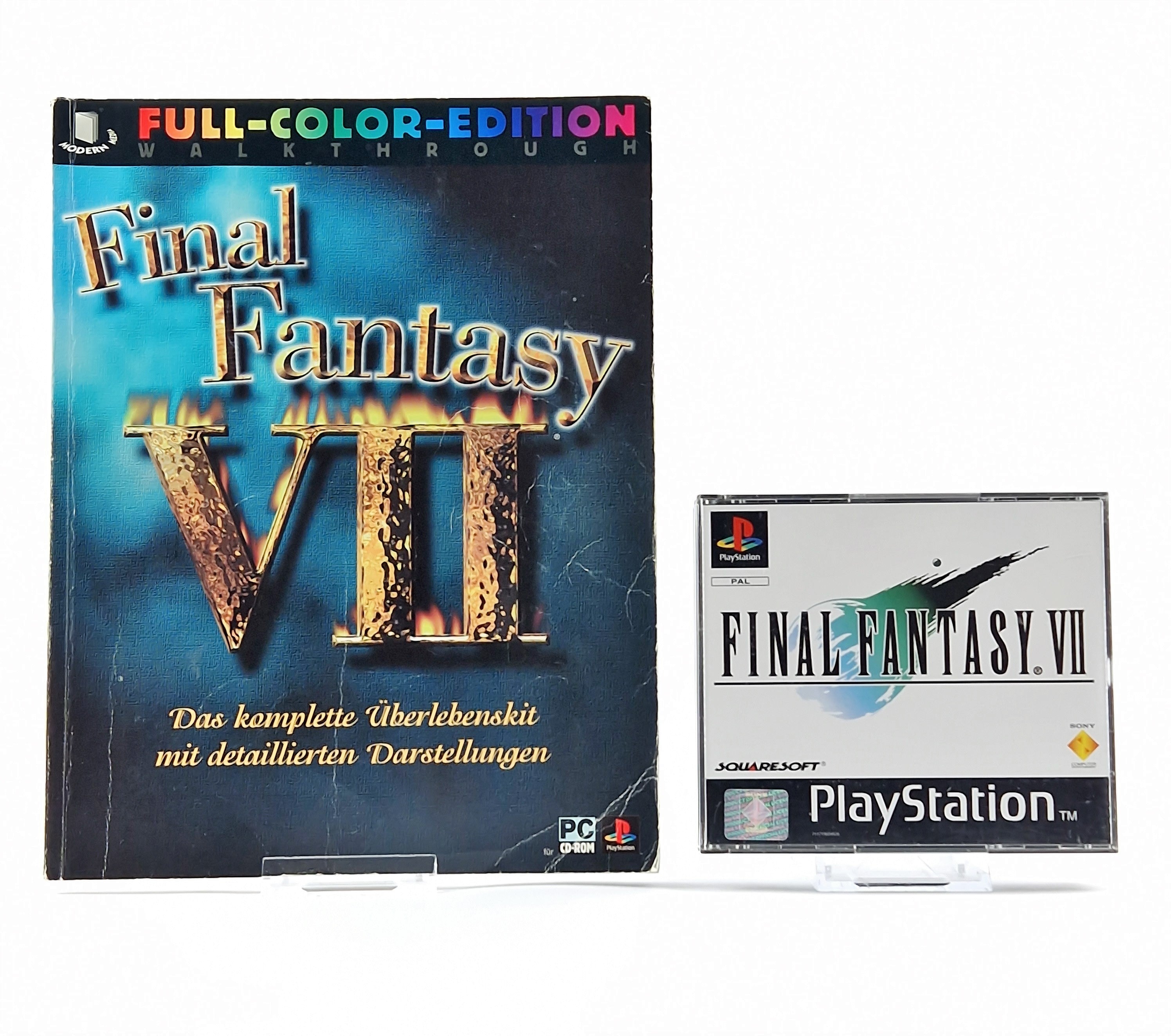 Playstation 1 Spiel – Final Fantasy VII OVP PAL PS1