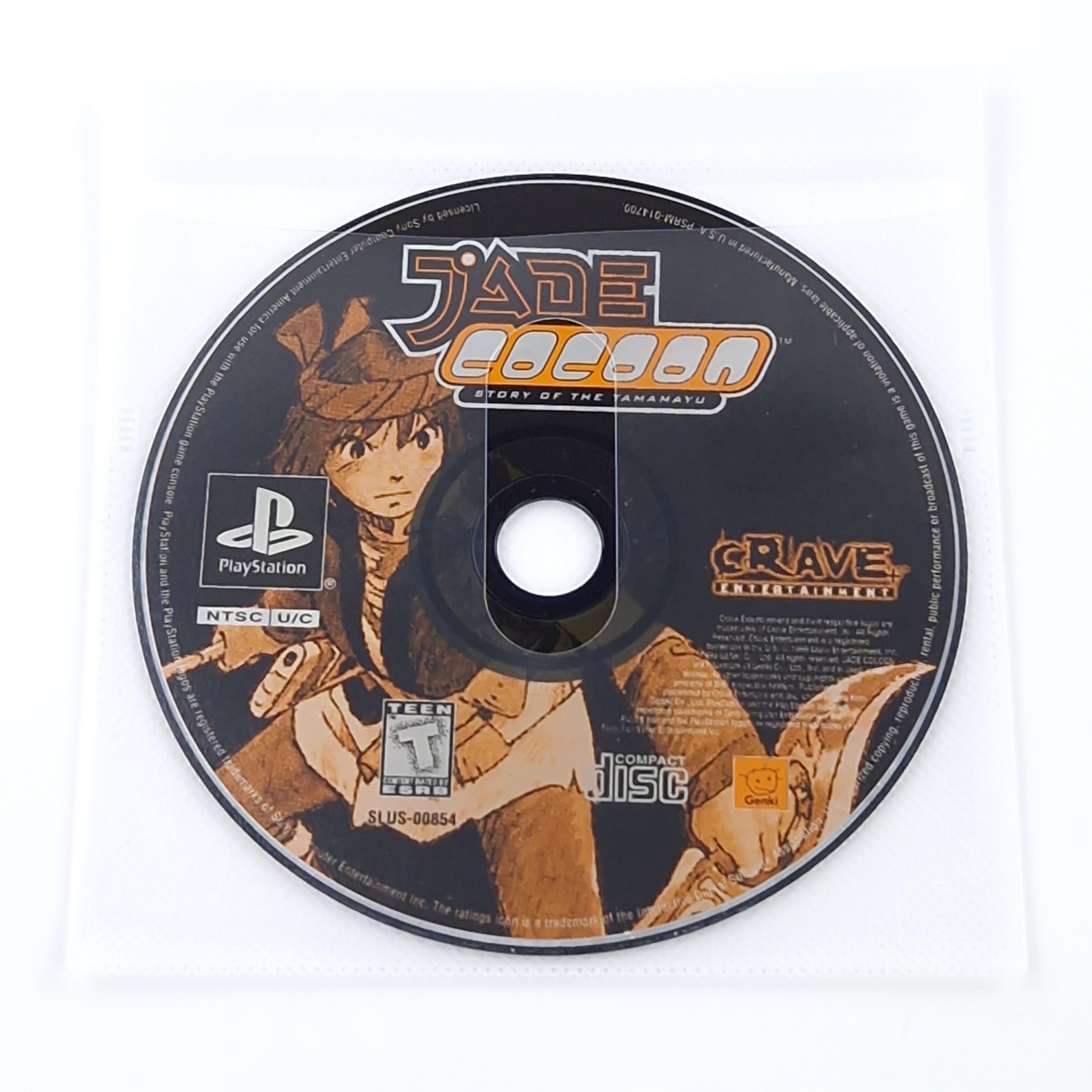 PlayStation 1 Spiel – Jade Cocoon Story of the Tamamayu NTSC