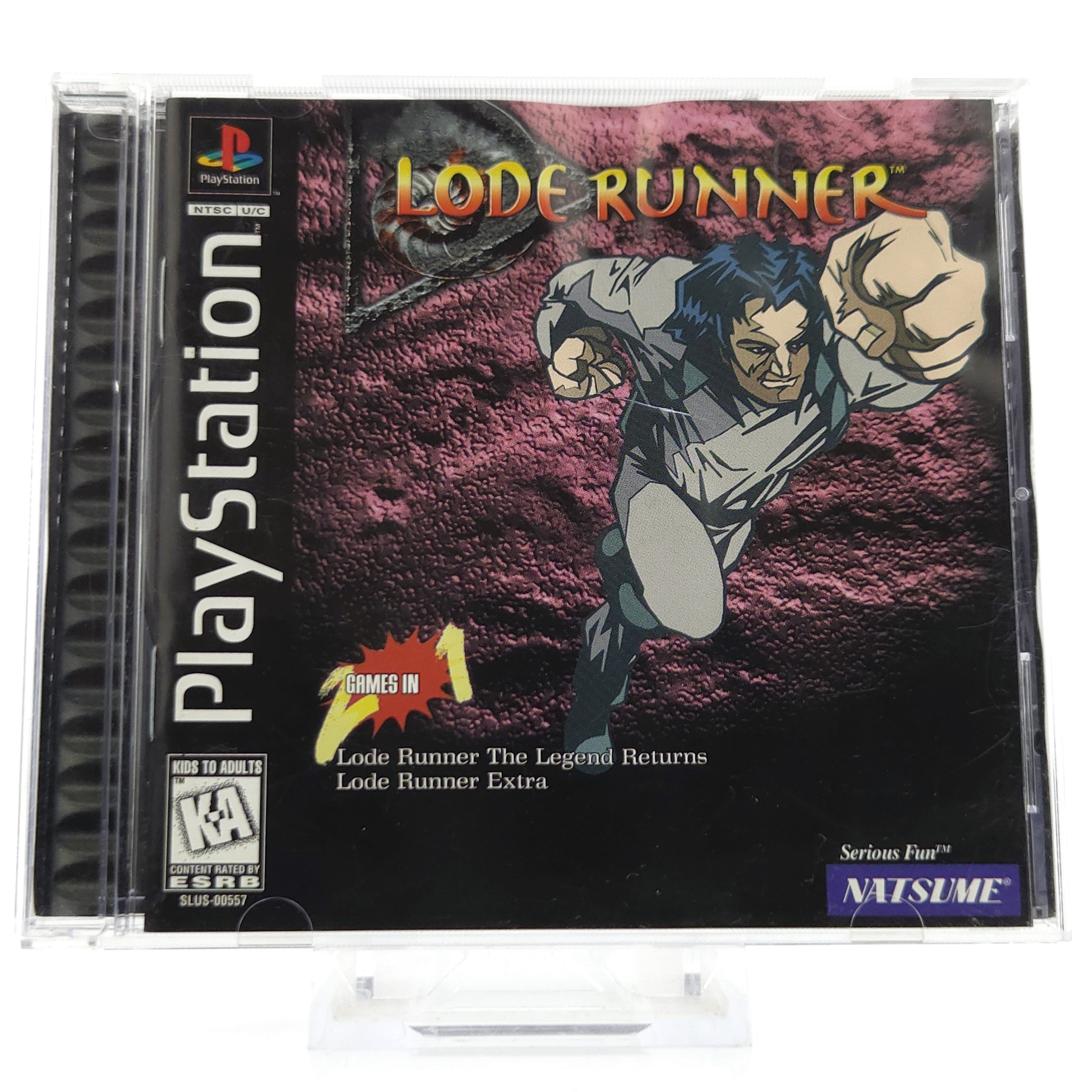 Playstation 1 Spiel – Lode Runner PS1 OVP NTSC-U/C