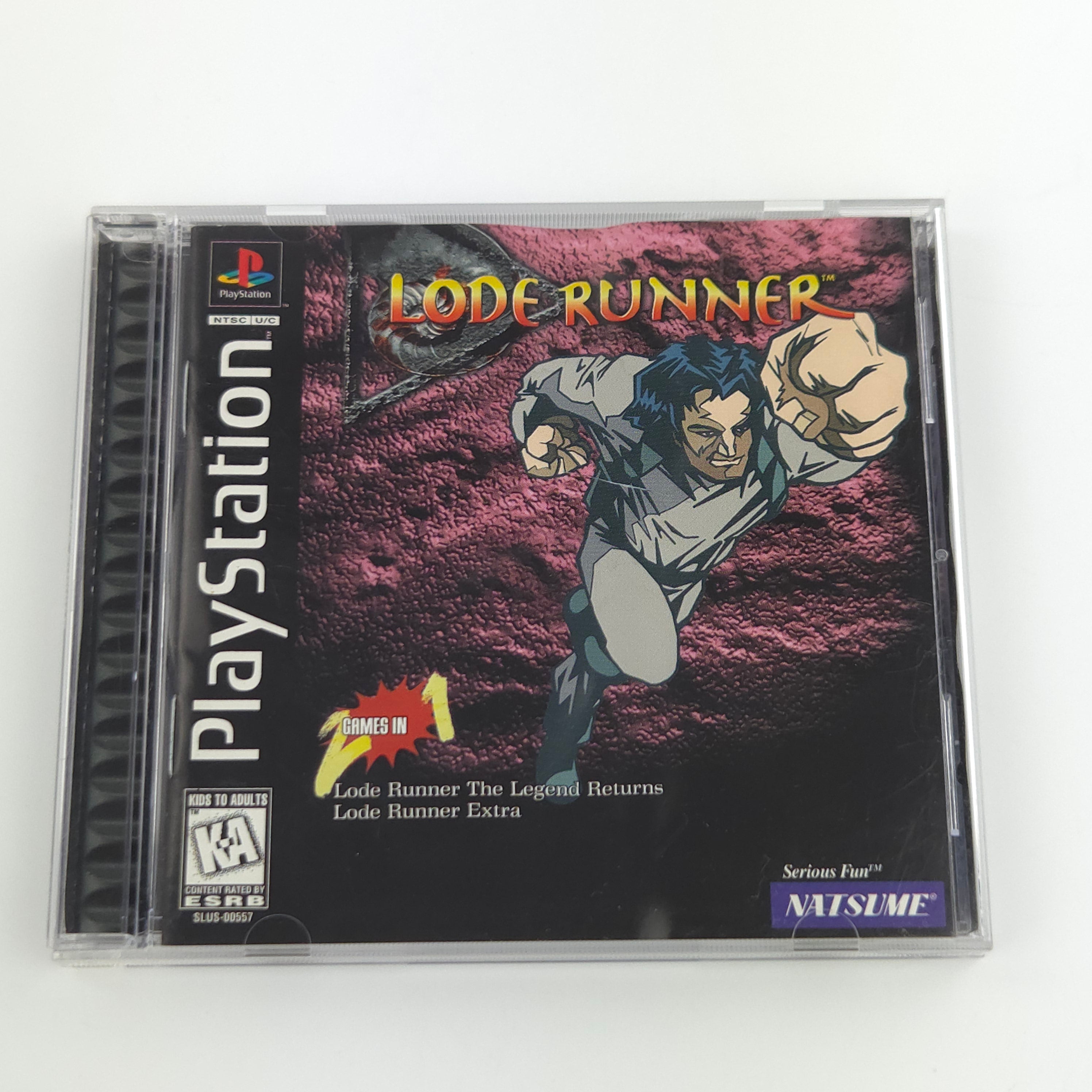 Playstation 1 Spiel – Lode Runner PS1 OVP NTSC-U/C